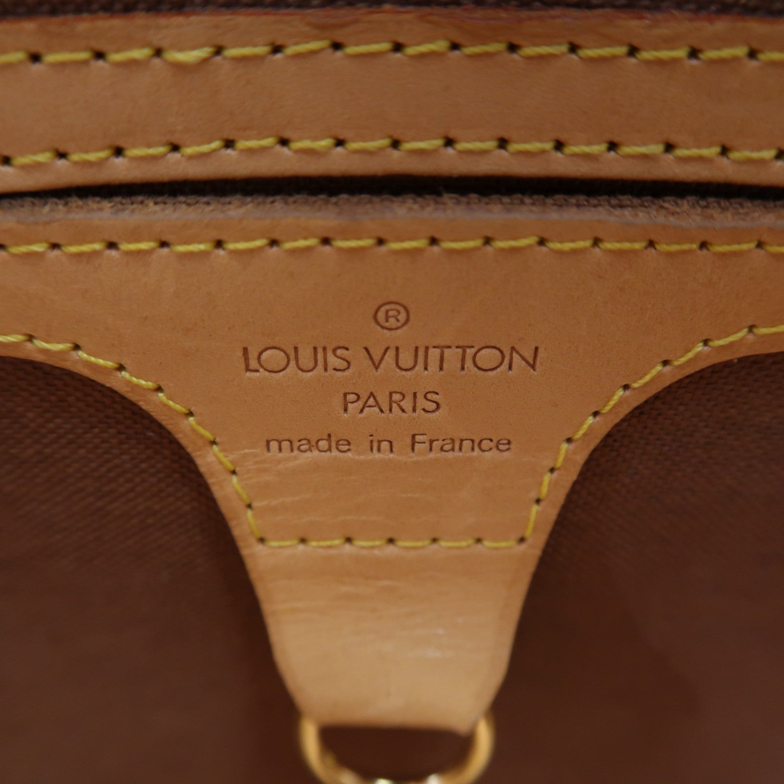 LOUIS VUITTON Monogram Elipse MM金扣手挽袋
