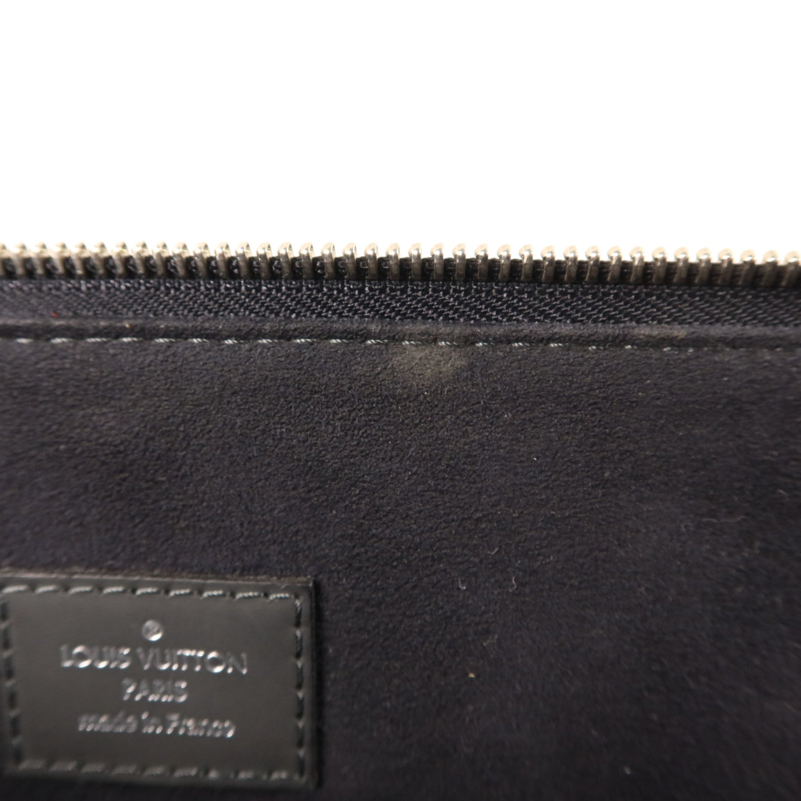 LOUIS VUITTON Damier Cobalt Greenwich Messenger Bag銀扣肩背袋