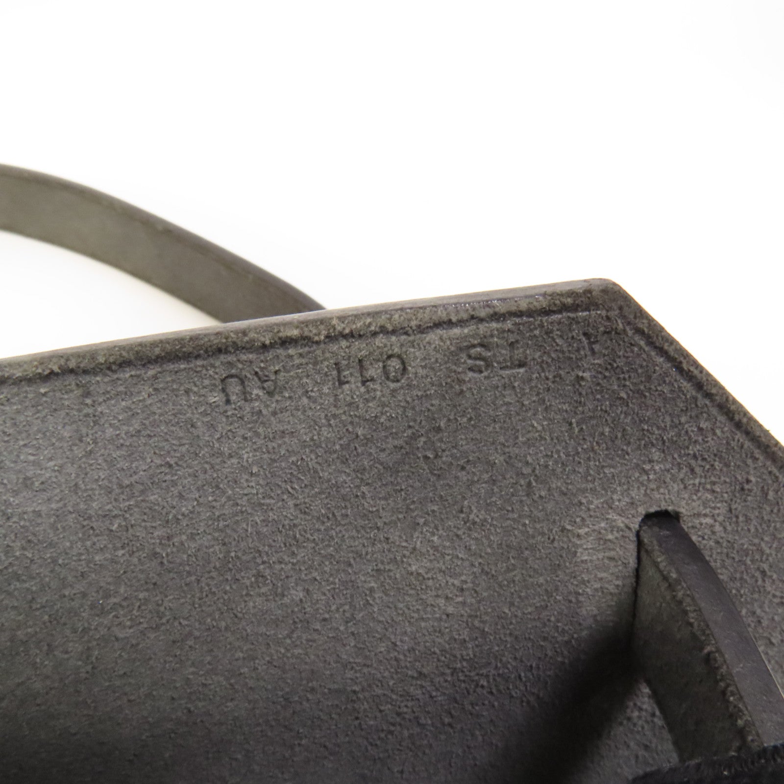 HERMES 帆布Herbag PM銀扣手挽肩背兩用袋Noir