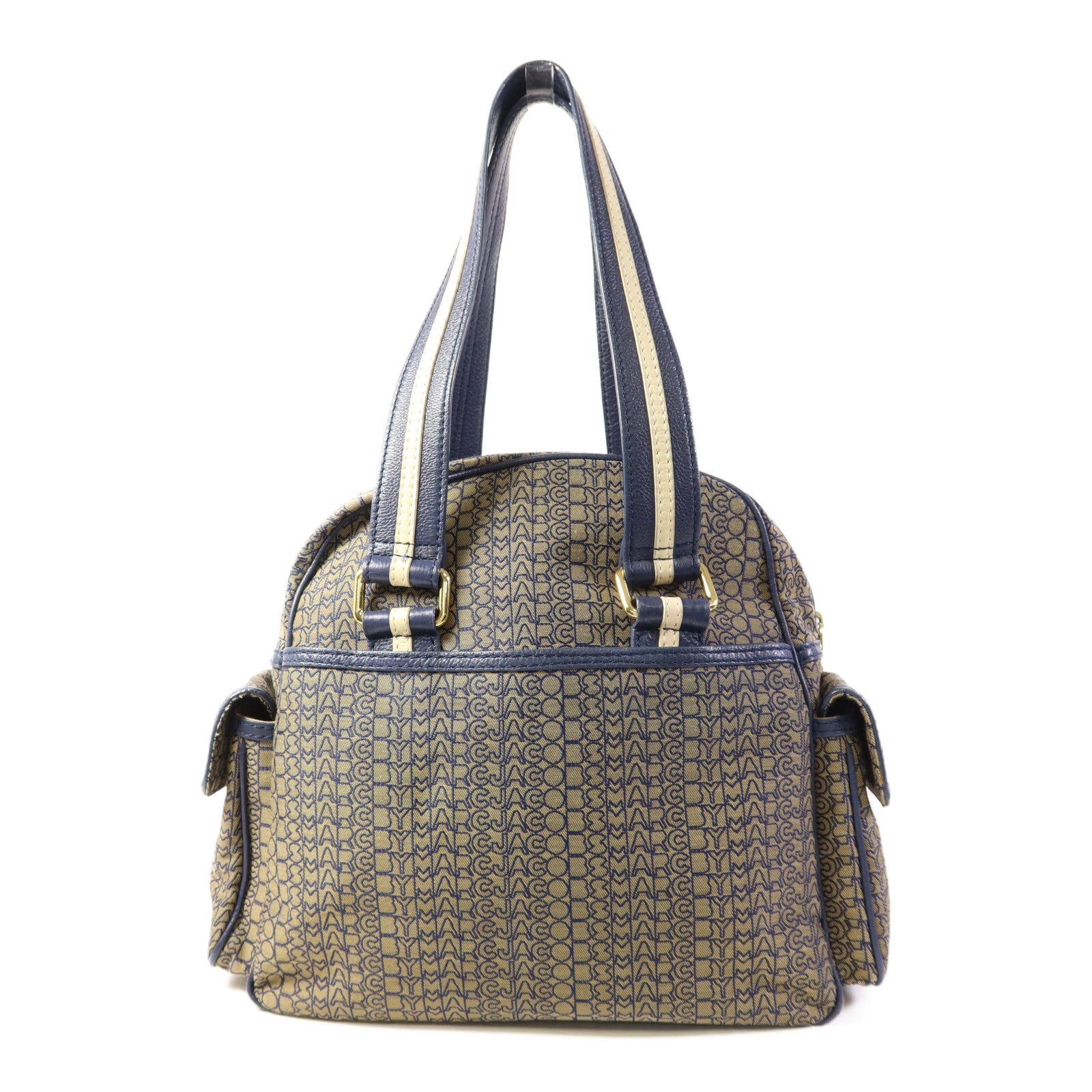 MARC BY MARC JACOBS 帆布Shoulder Bag金扣肩背袋