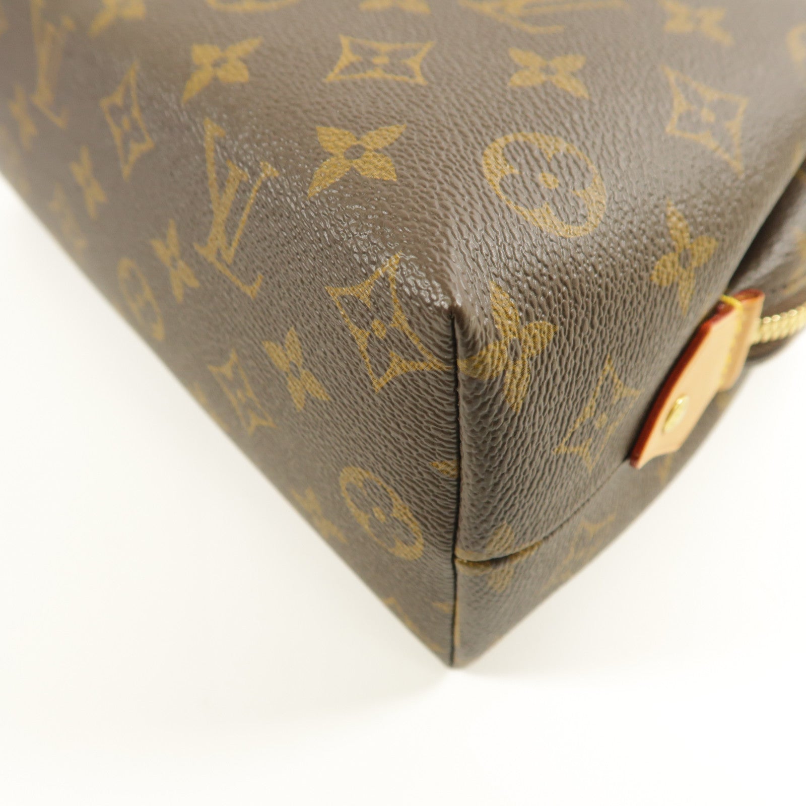 LOUIS VUITTON Monogram Cosmetic Pouch GM金扣手拿包