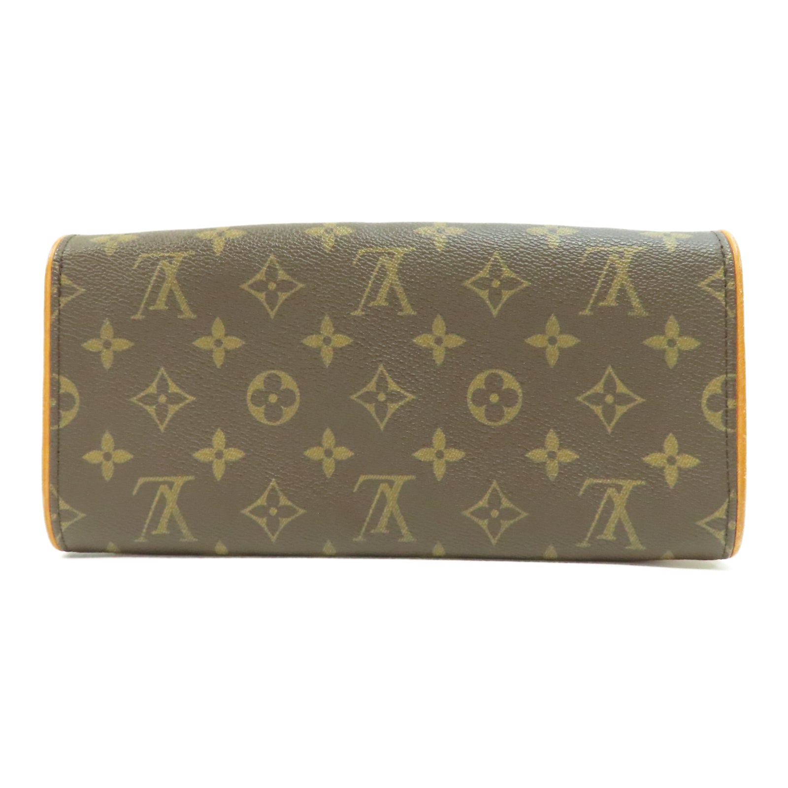 LOUIS VUITTON 【激減優惠】Monogram Pochette Twin GM金扣肩背袋啡色