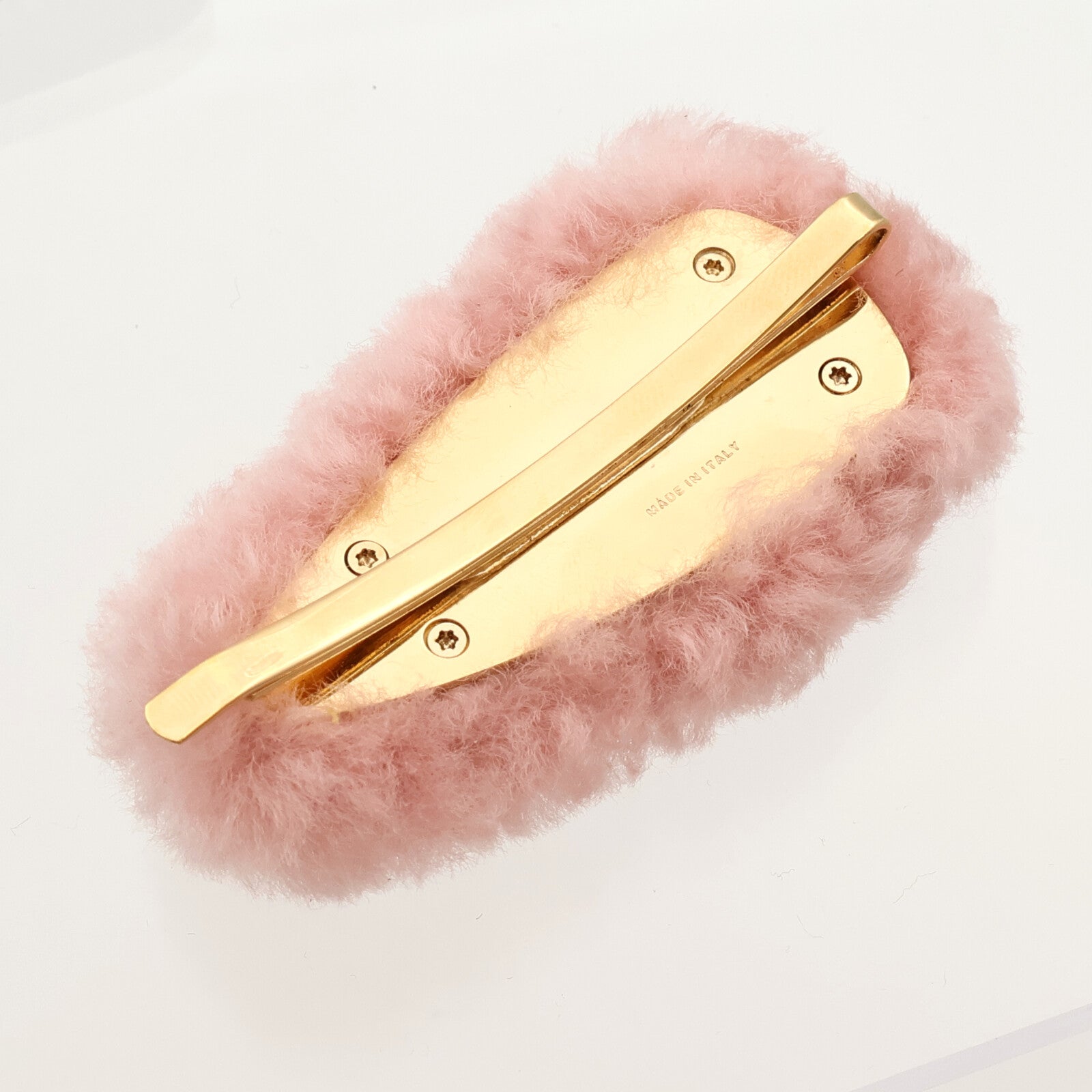 Miu Miu PVC/金屬Hair Clip髮夾