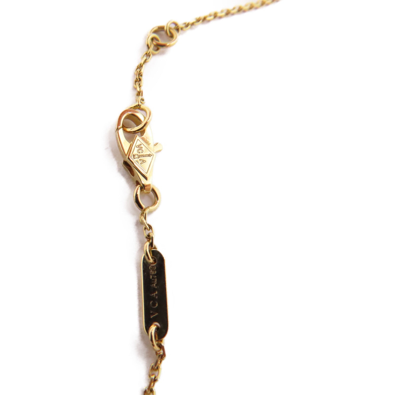 Van Cleef & Arpels 【激減優惠】18K黃金Frivole Mini Diamond Bracelet 0.05ct鑽石手鏈