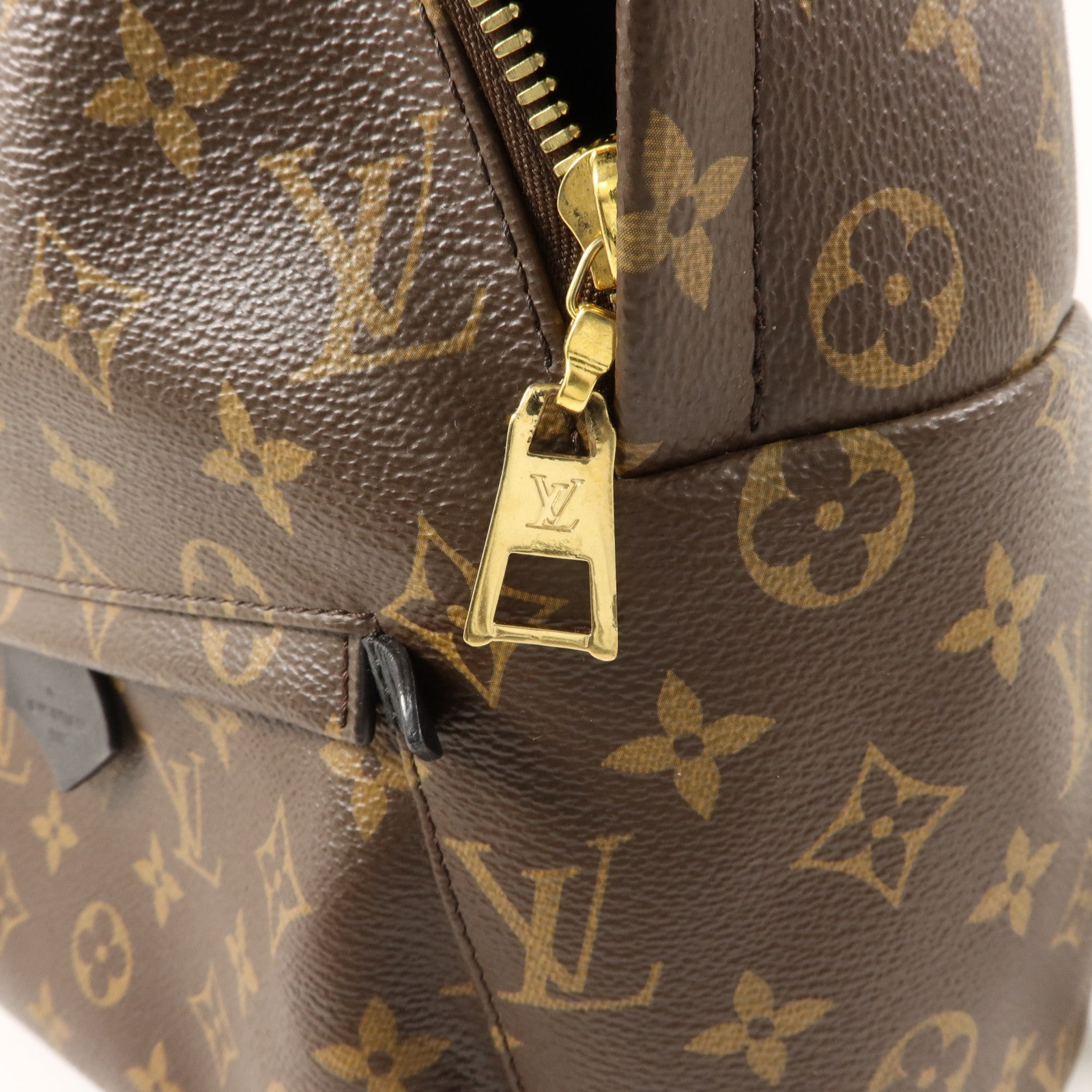 LOUIS VUITTON Monogram Palm Springs MM金扣背包