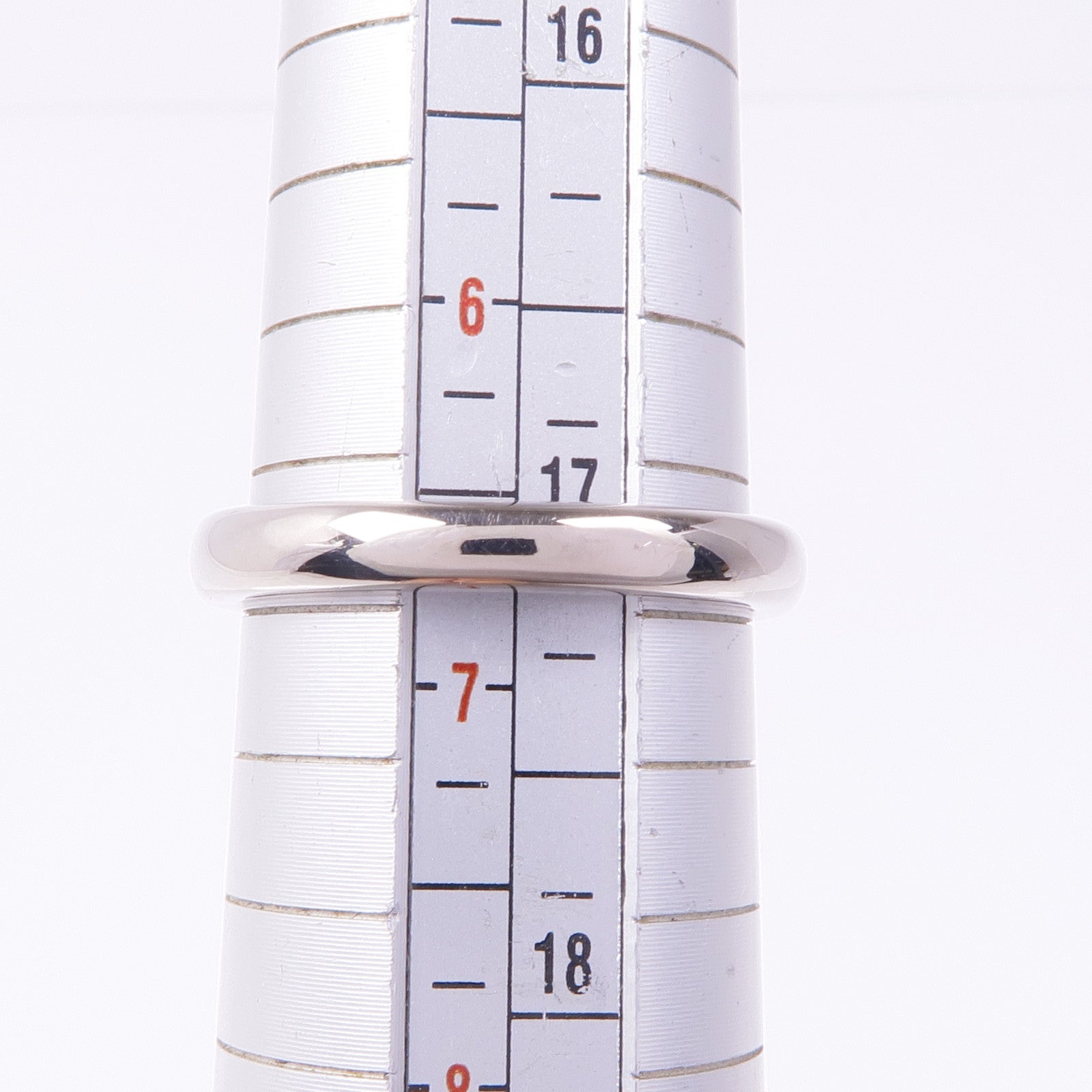 JEWELRY 18K白金Ruby Diamond Ring紅寶石/鑽石戒指US#6.5