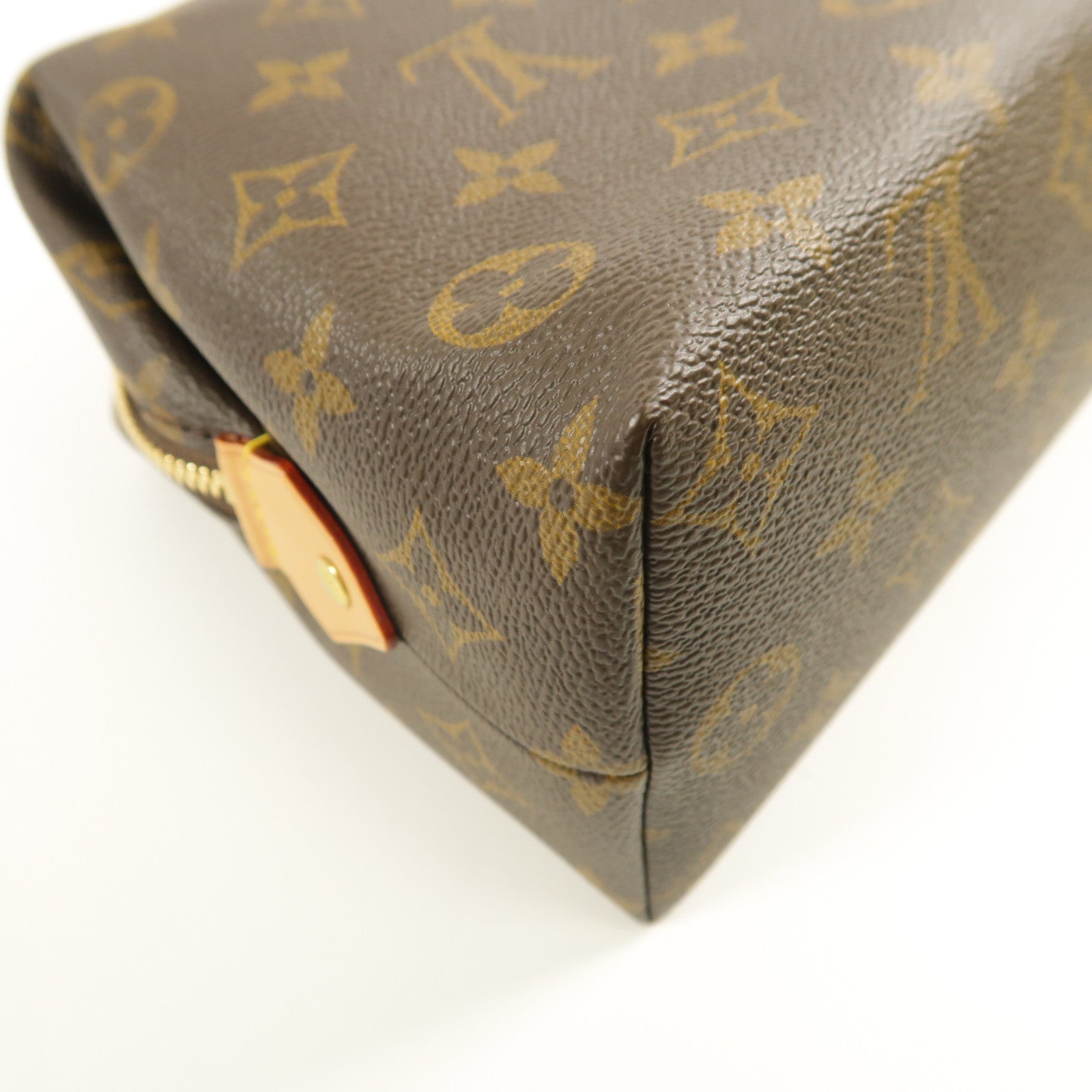 LOUIS VUITTON Monogram Cosmetic Pouch GM金扣手拿包