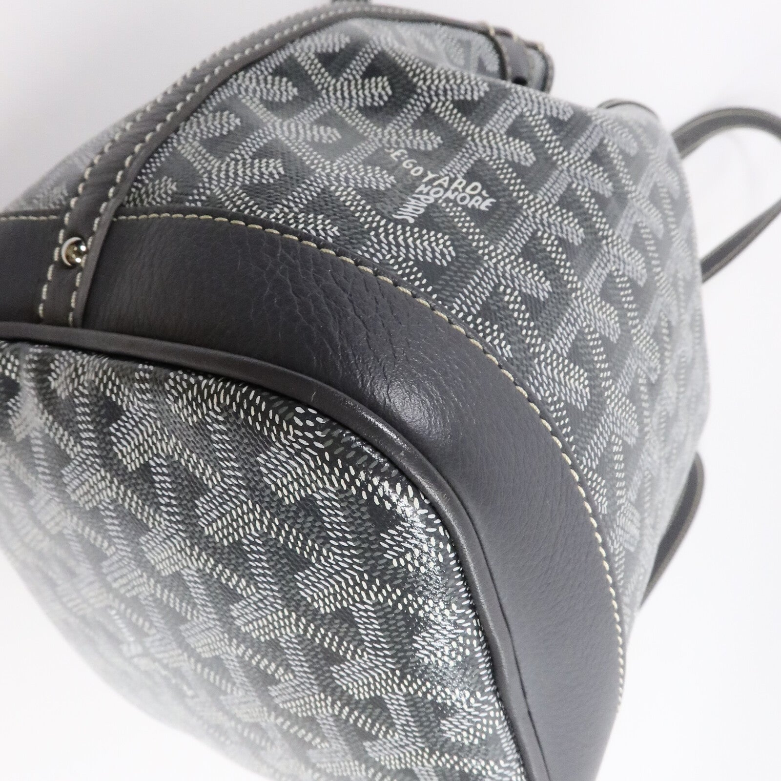 GOYARD 塗層帆布Petit Flot PM Bucket Bag肩背袋