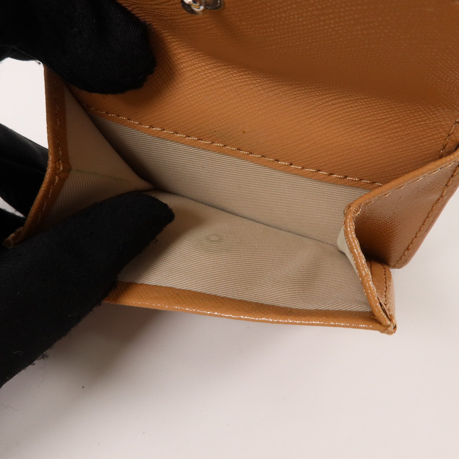 MARC JACOBS 牛皮皮革Snapshot Mini Trifold Wallet錢包