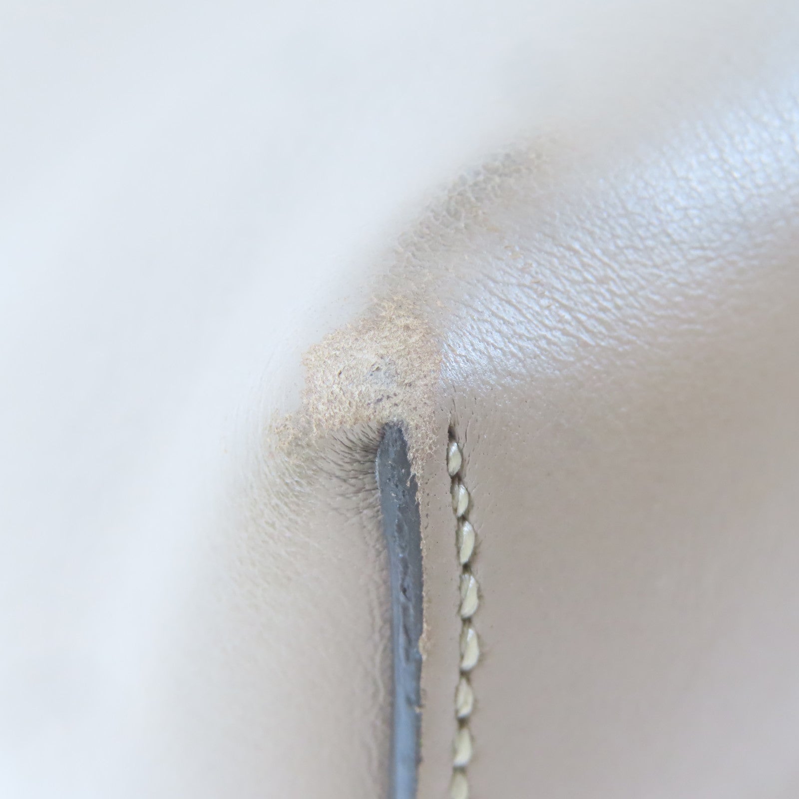 FENDI 牛皮皮革By The Way銀扣手挽肩背兩用袋灰色