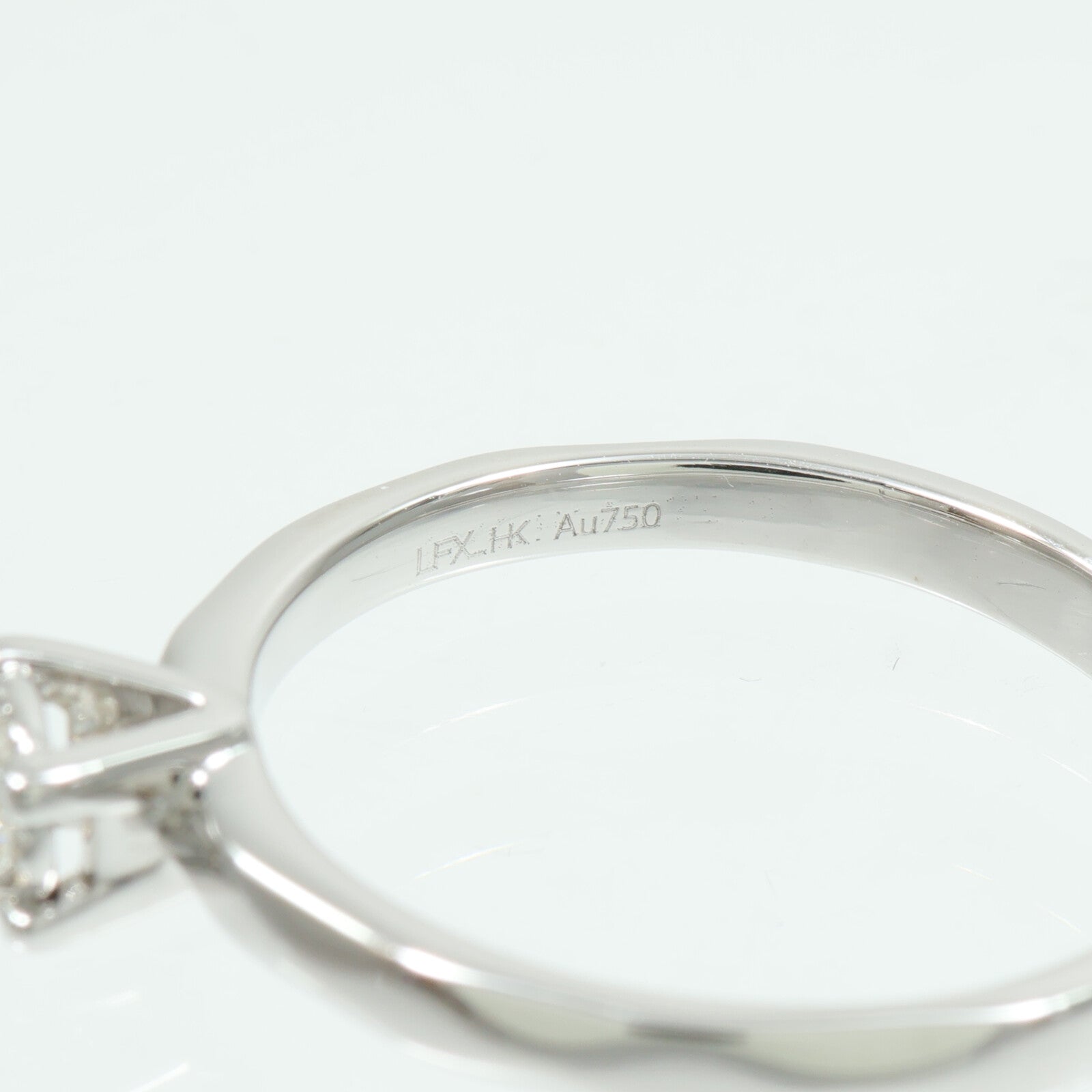 JEWELRY 18K白金Diamond Ring鑽石戒指