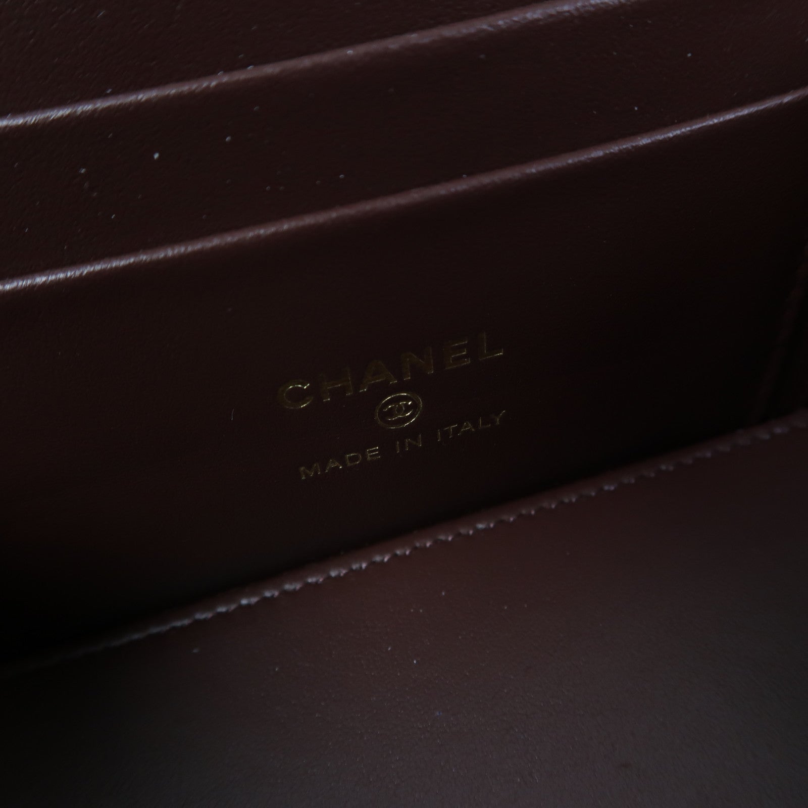 CHANEL 【激減優惠】菱格Caviar皮革 Small Vanity Case金扣鏈帶肩背袋黑色