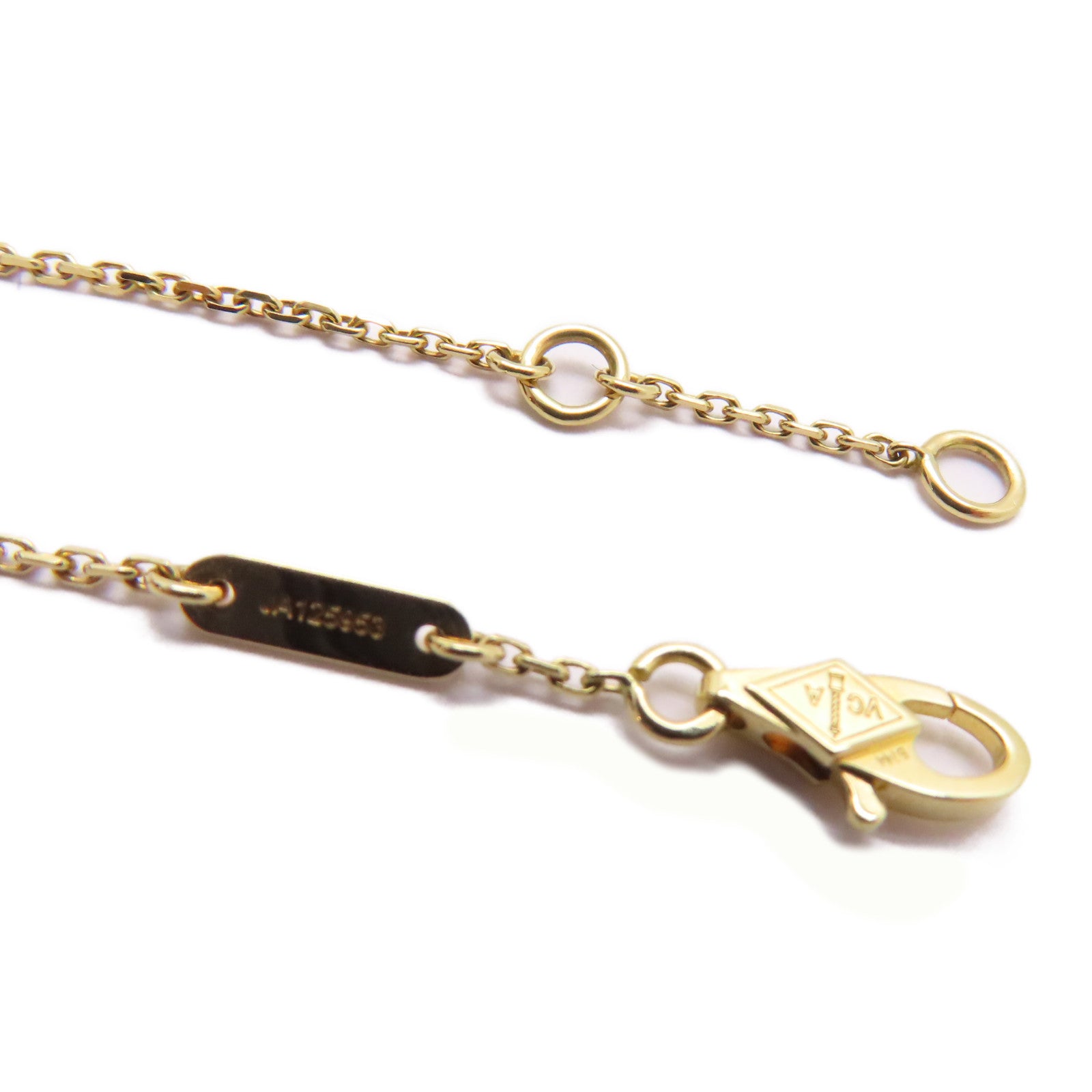 Van Cleef & Arpels 【激減優惠】18K黃金Frivole Mini Diamond Bracelet 0.05ct鑽石手鏈