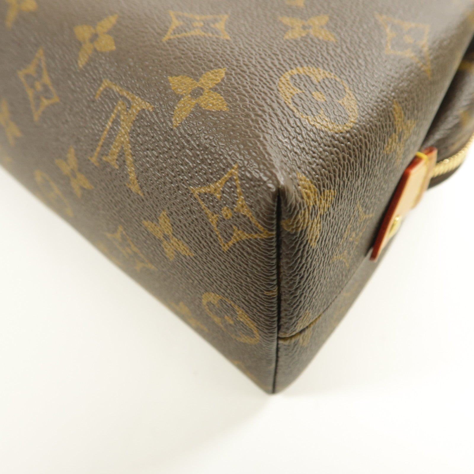 LOUIS VUITTON Monogram Cosmetic Pouch GM金扣手拿包