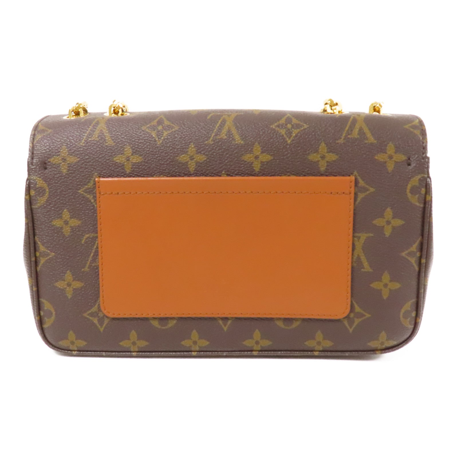 LOUIS VUITTON 【激減優惠】Monogram Marceau金扣鏈帶肩背袋棕色