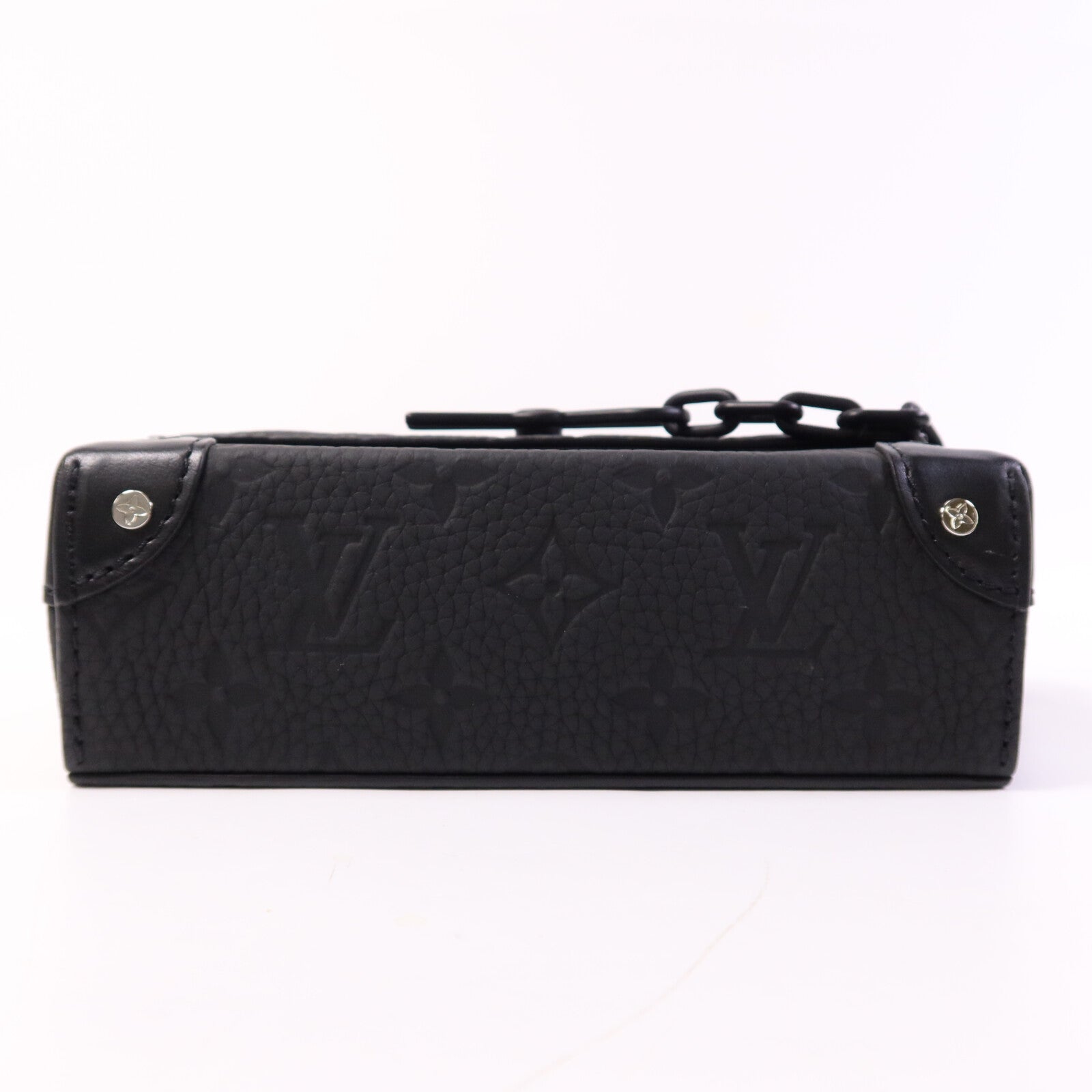 LOUIS VUITTON Monogram Taurillon Steamer Wearable Wallet扣肩背袋