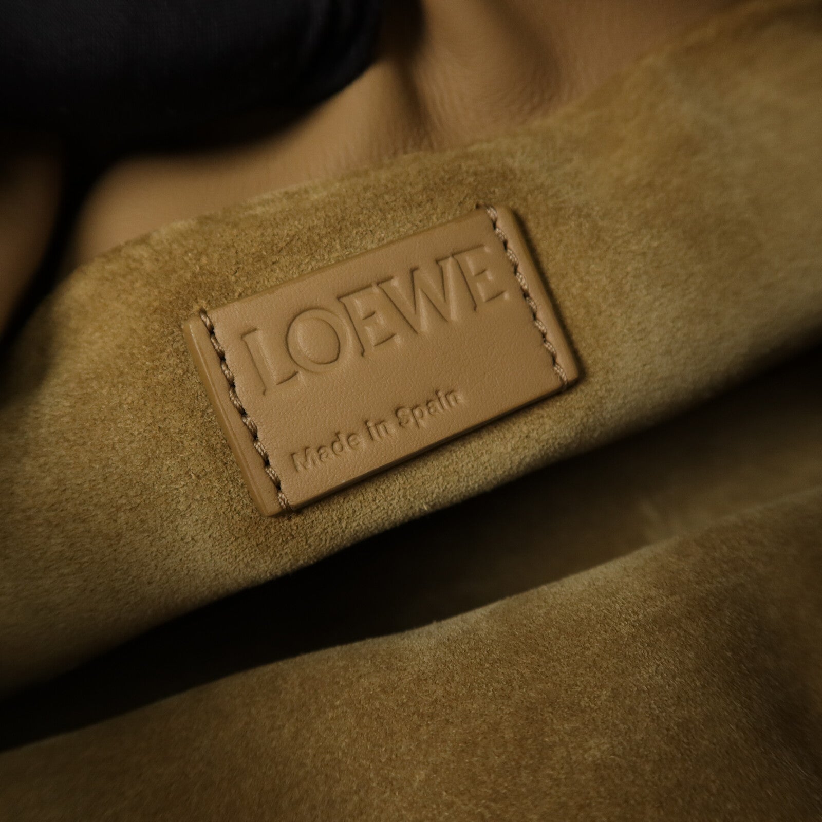 LOEWE 羊皮皮革Flamenco Cats Mini Clutch肩背袋
