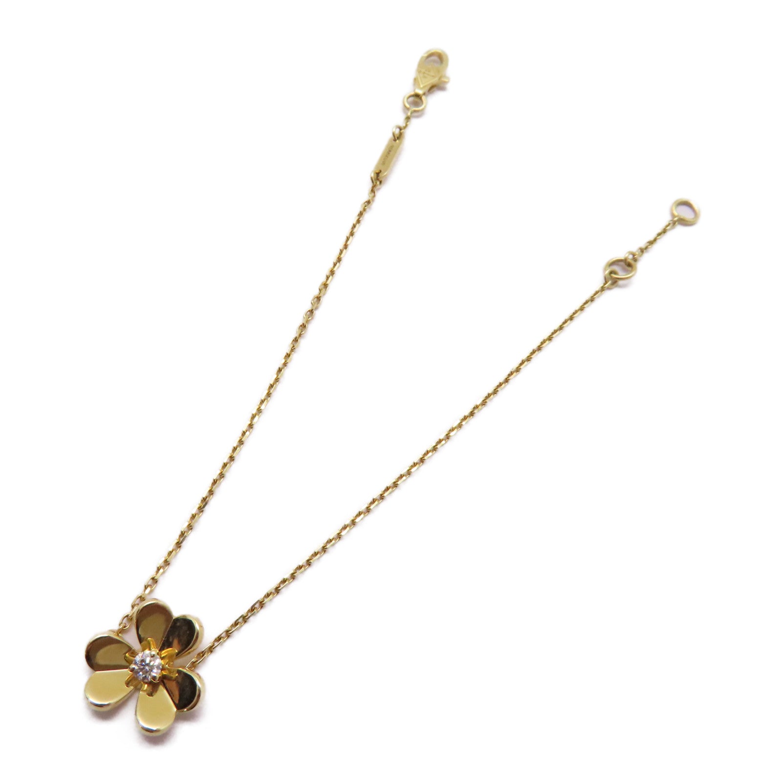 Van Cleef & Arpels 【激減優惠】18K黃金Frivole Mini Diamond Bracelet 0.05ct鑽石手鏈