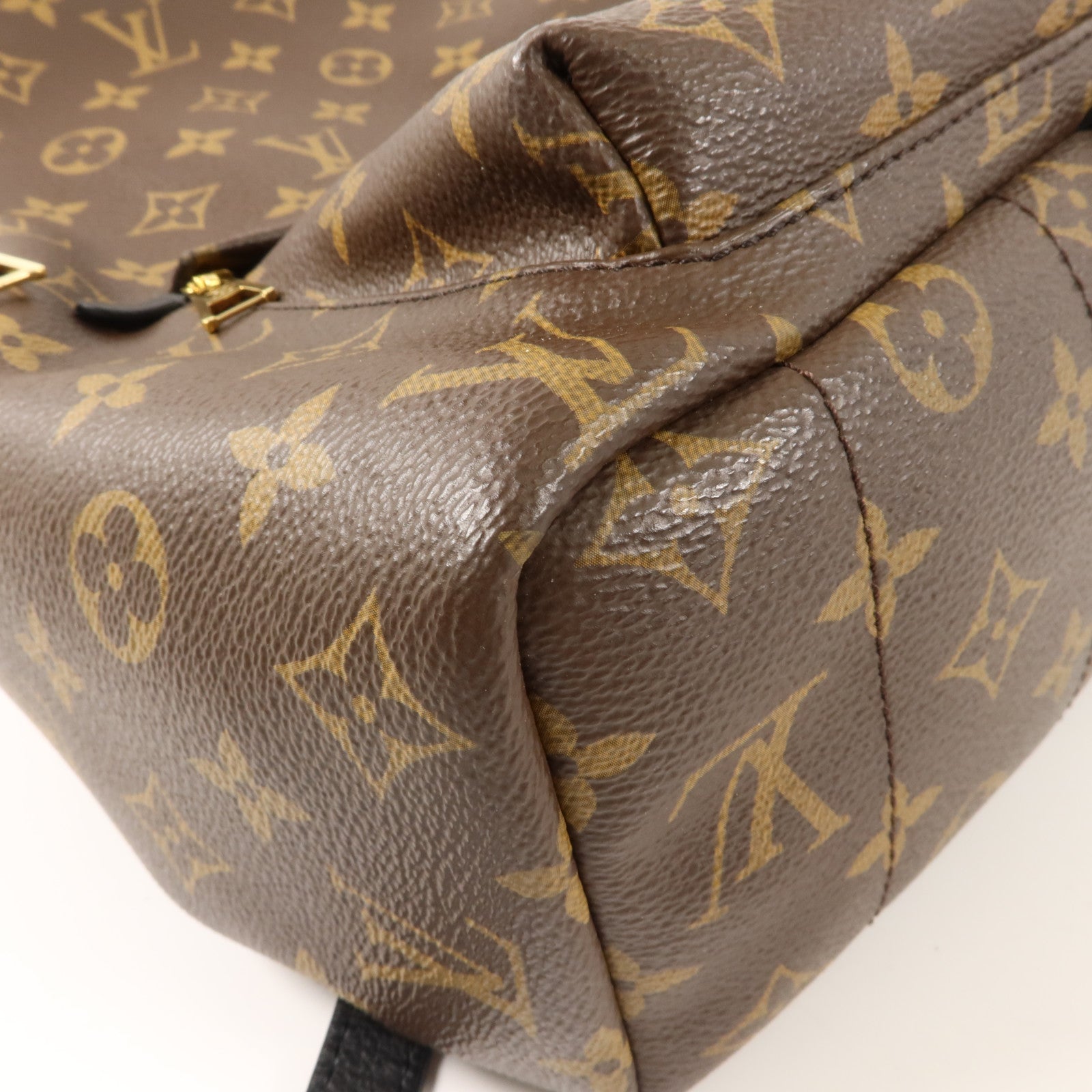 LOUIS VUITTON Monogram Palm Springs MM金扣背包