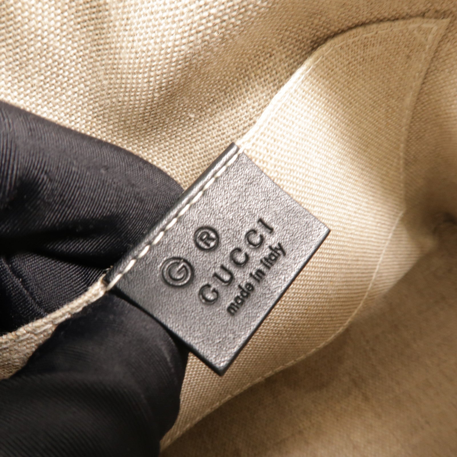 GUCCI 牛皮皮革Microguccissima手挽肩背兩用袋