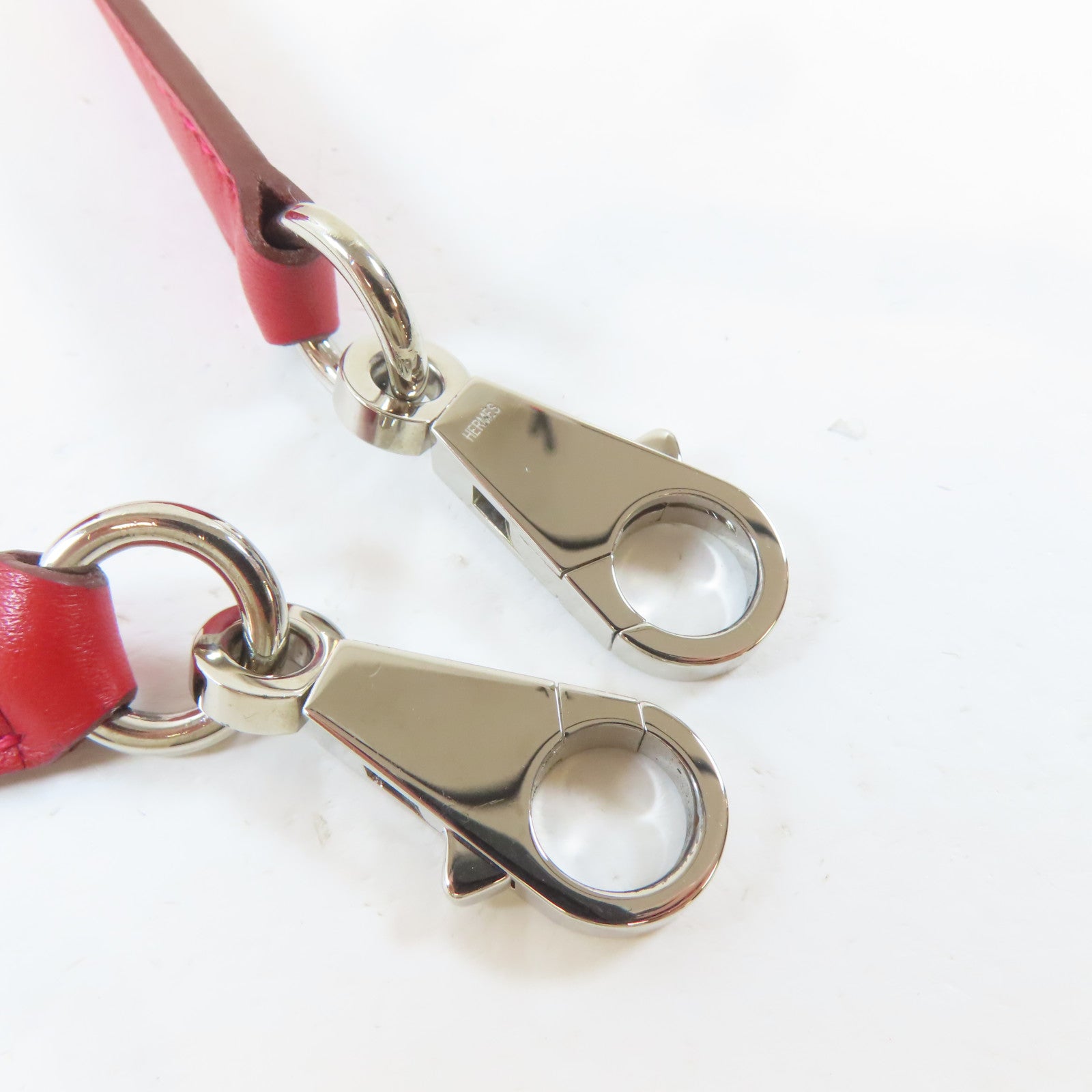 HERMES 【激減優惠】Swift皮革Bolide 27銀扣手挽肩背兩用袋Rouge Garance/紅色