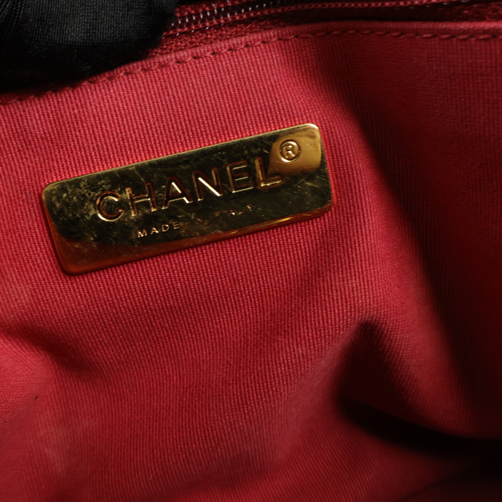 CHANEL 羊皮皮革Chanel 19 Small鏈帶肩背袋