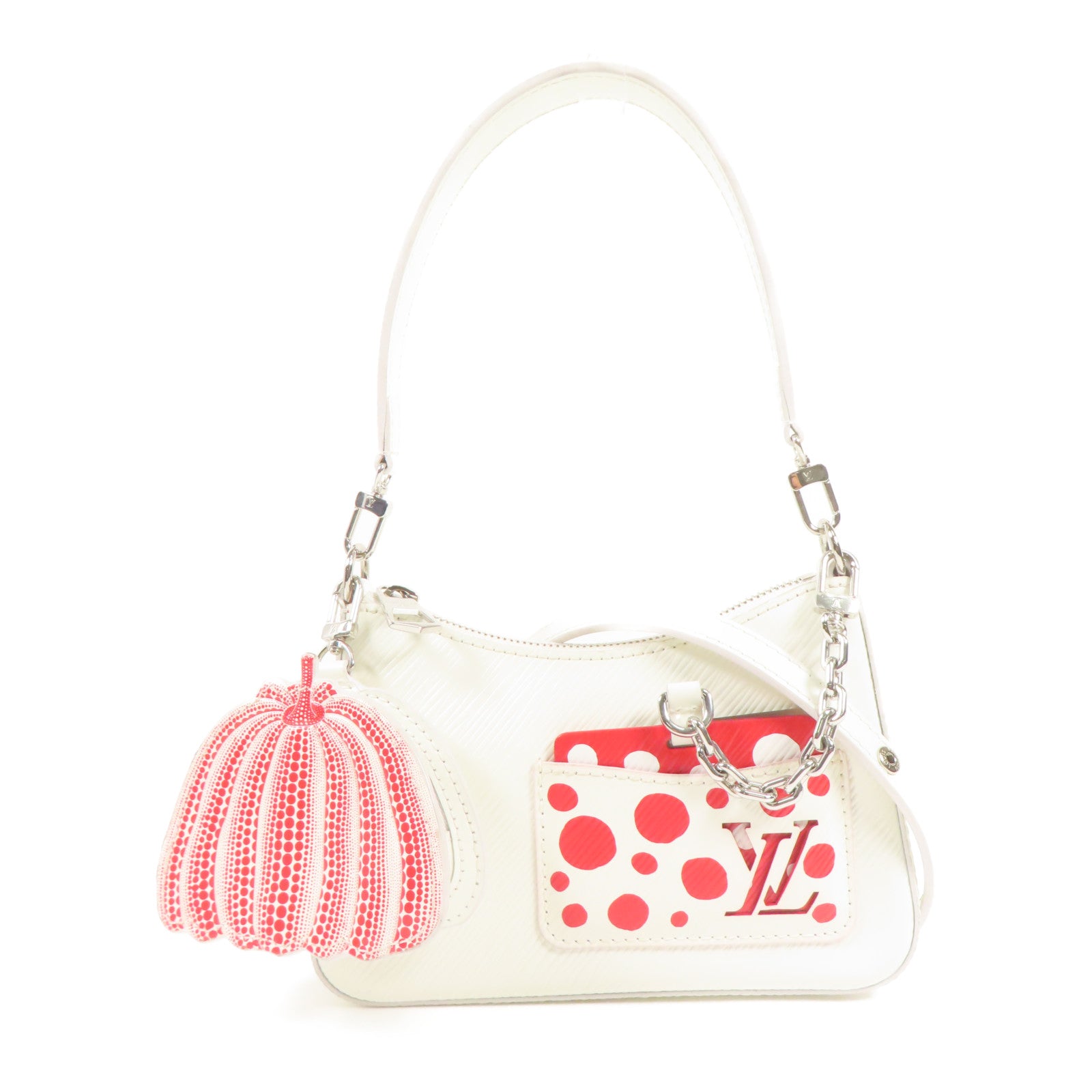 LOUIS VUITTON LV SHW LV x YK Marellini 2way Shoulder Bag M21759 Epi White/Red