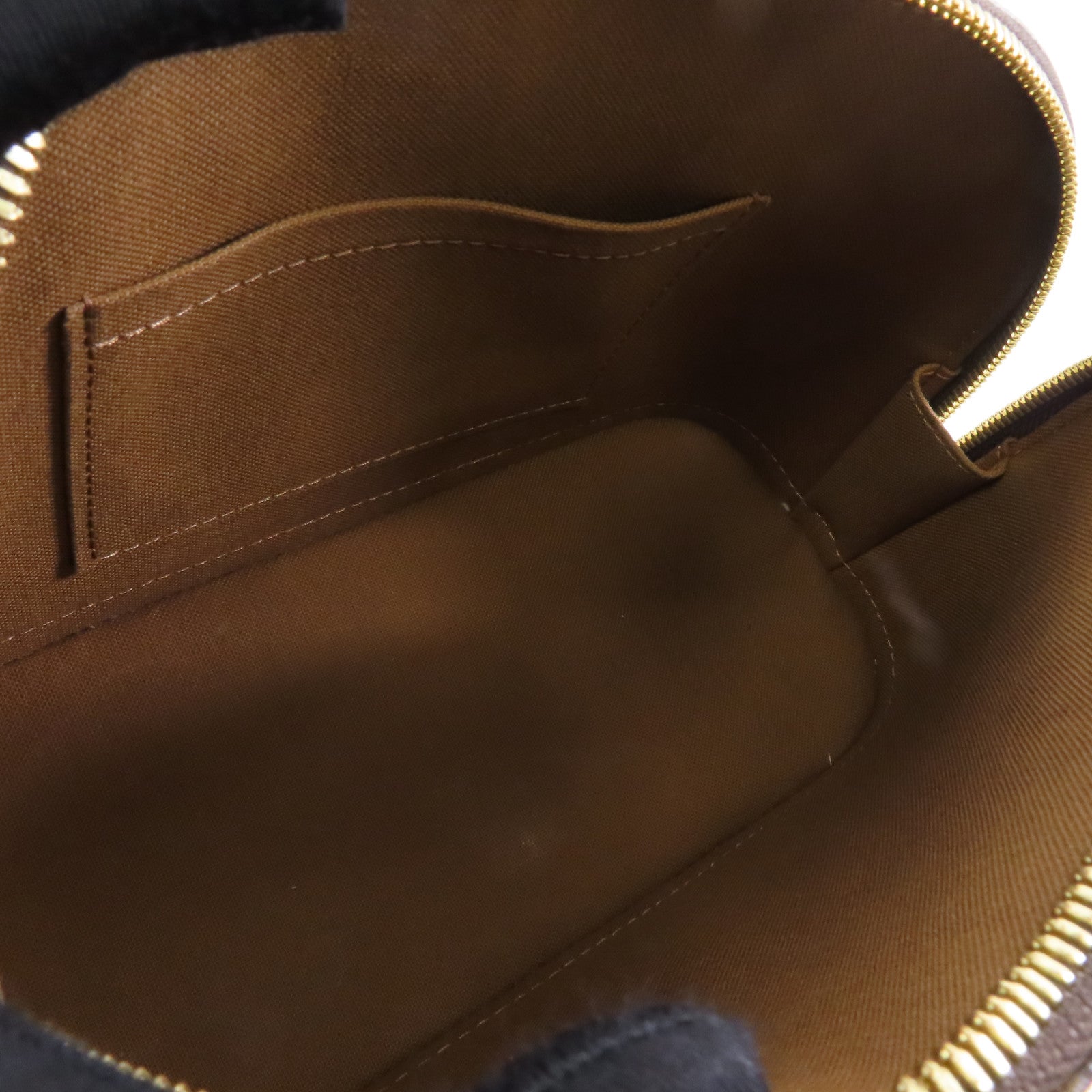 LOUIS VUITTON Monogram Alma BB金扣手挽肩背兩用袋啡色