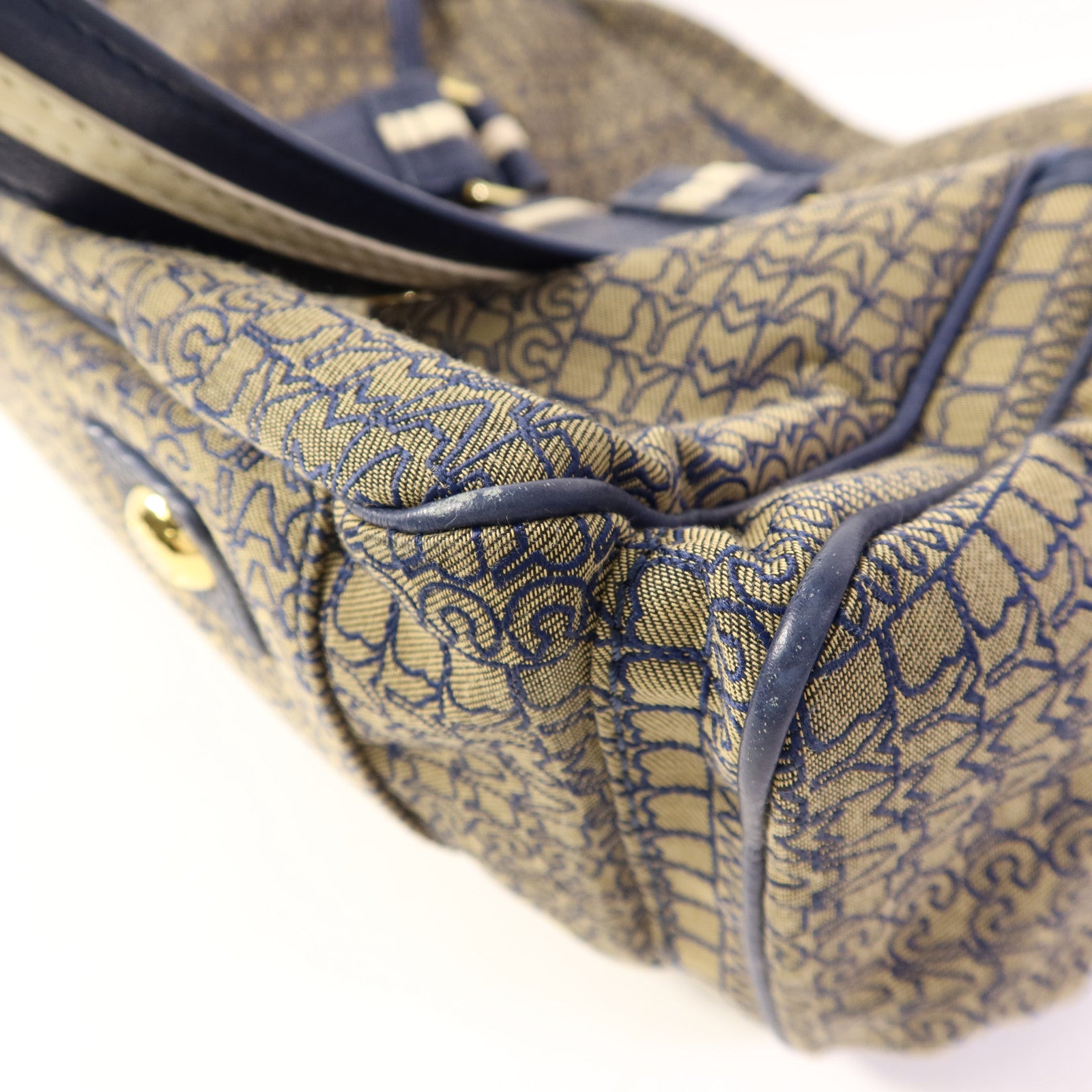 MARC BY MARC JACOBS 帆布Shoulder Bag金扣肩背袋