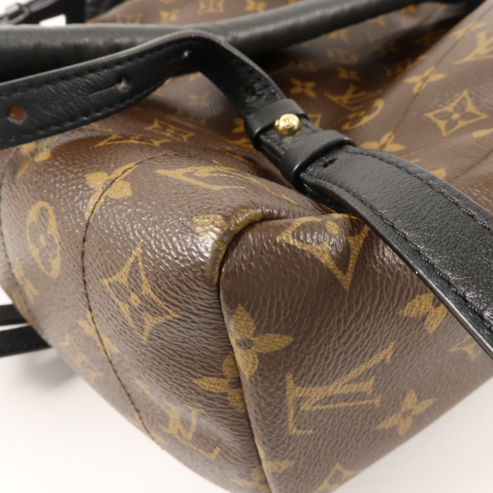 LOUIS VUITTON Monogram Palm Springs MM金扣背包