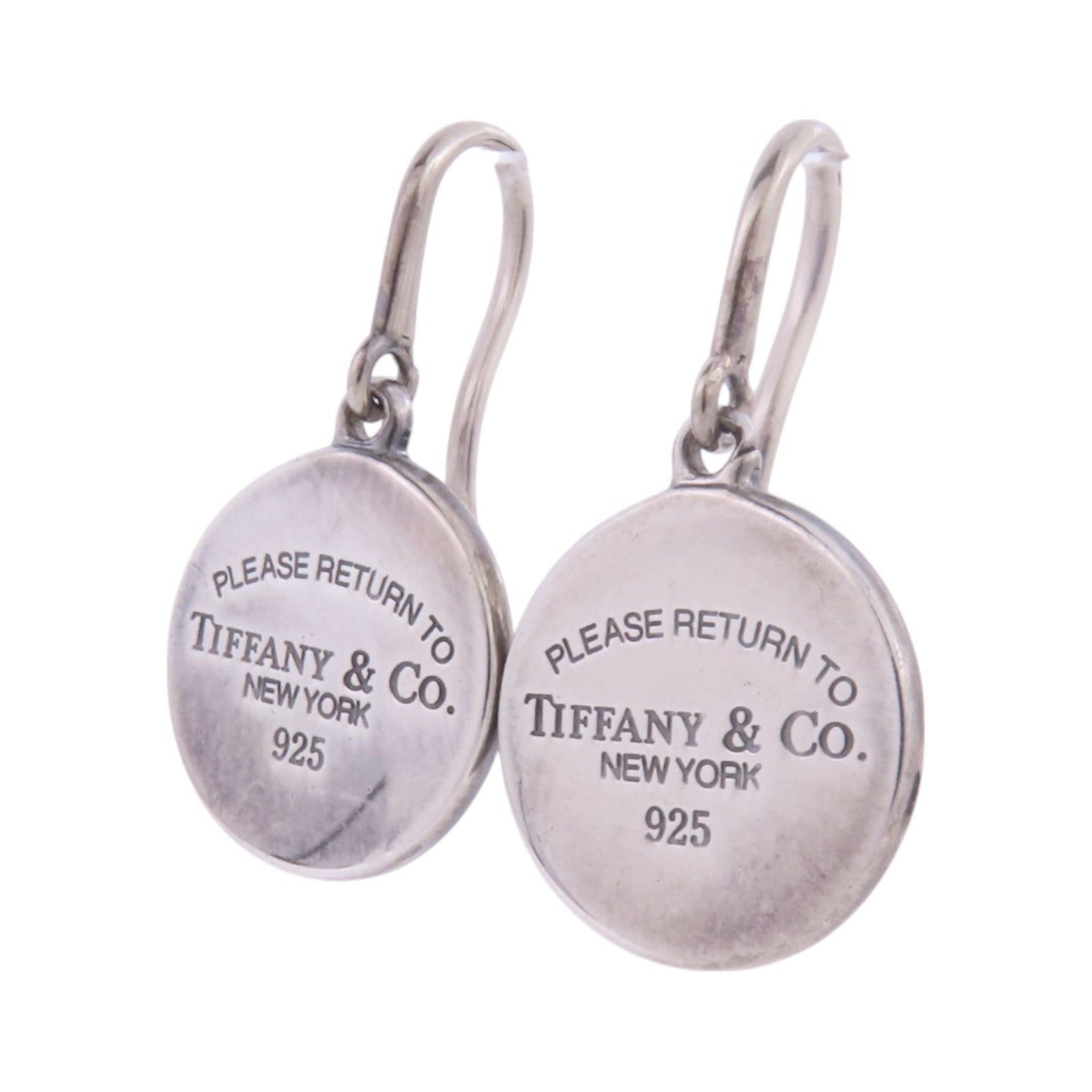 TIFFANY＆CO 925純銀RTT Earrings耳環