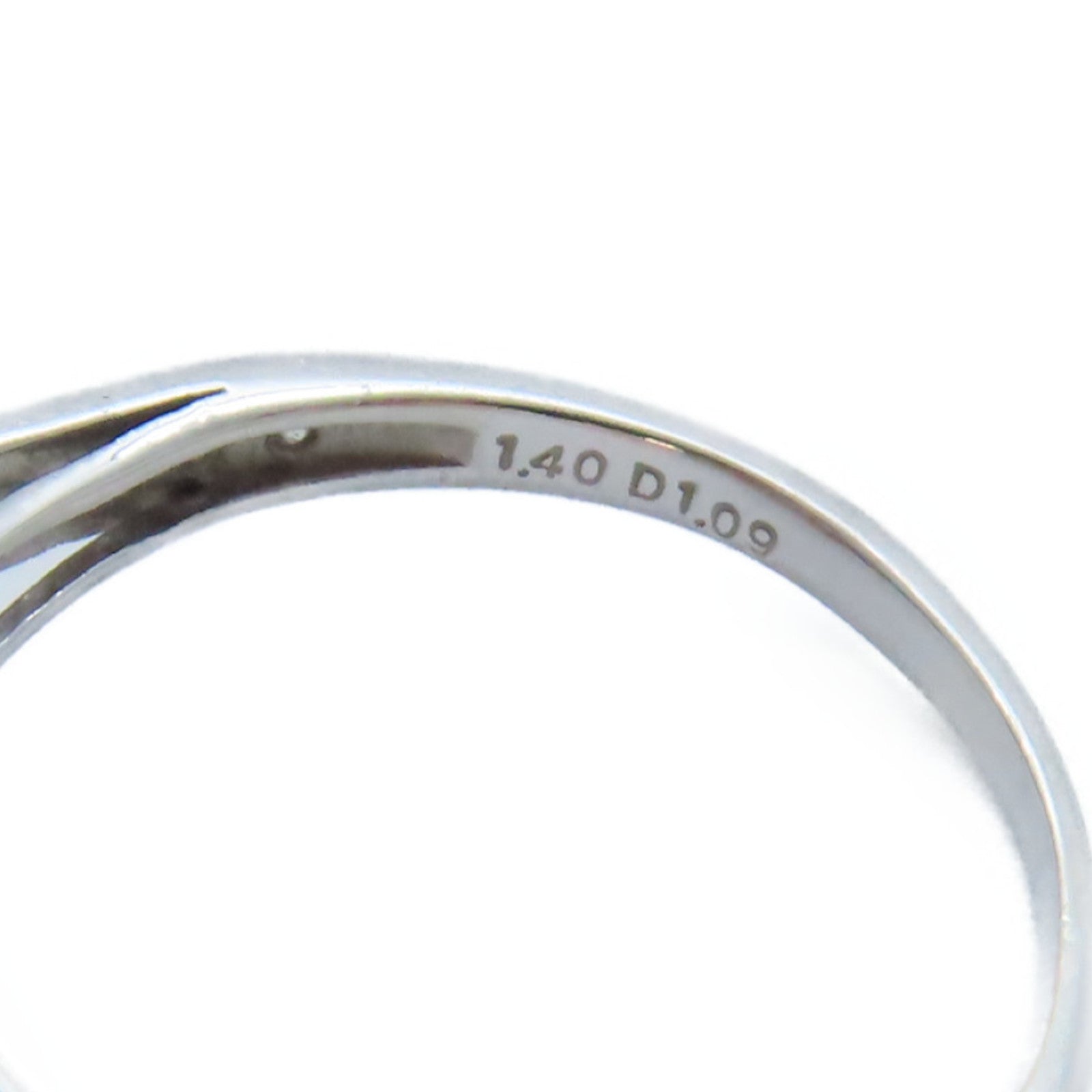 JEWELRY Ring 1.4ct Ruby  1.09ct Diamond PT900 Platinum US#7.75