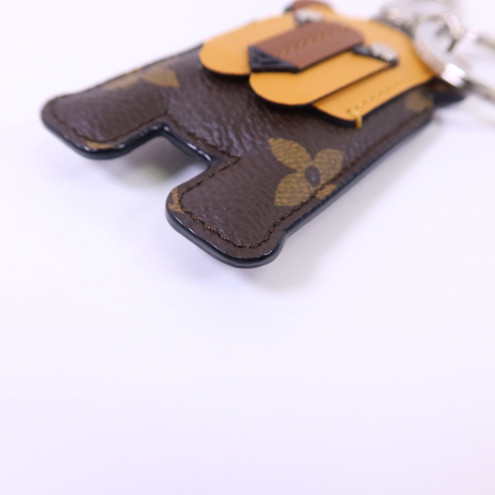 LOUIS VUITTON Monogram Porte Cle Animal Tiger掛飾