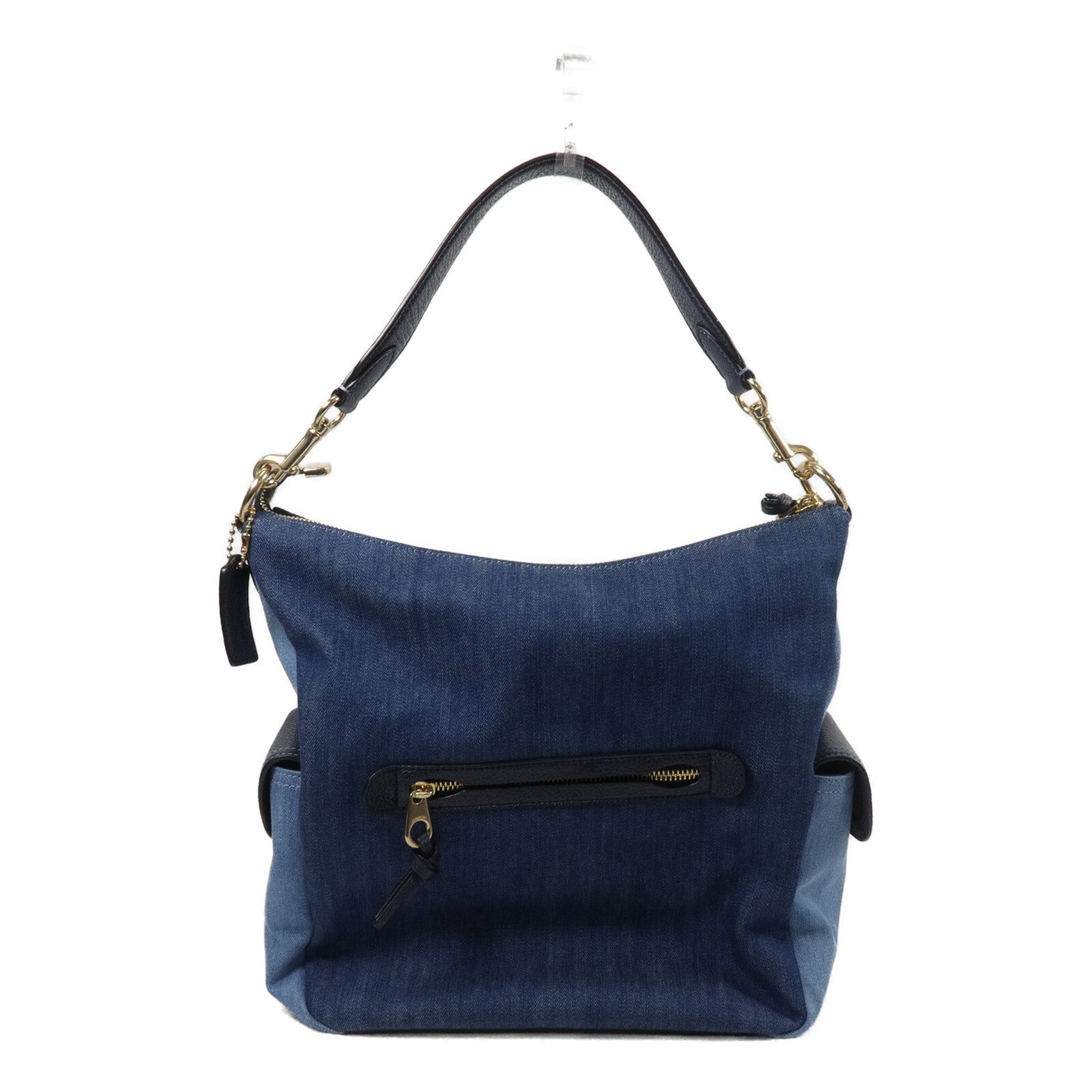 COACH 牛仔布Shoulder Bag手挽肩背兩用袋