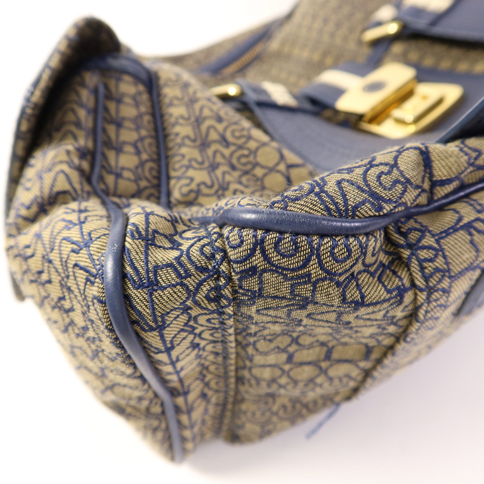 MARC BY MARC JACOBS 帆布Shoulder Bag金扣肩背袋