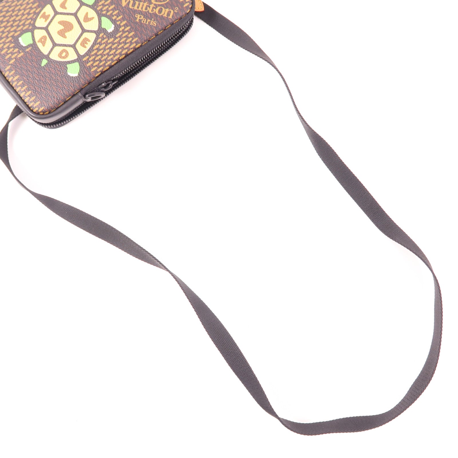 LOUIS VUITTON Damier LV x Nigo Phone Pouch肩背袋