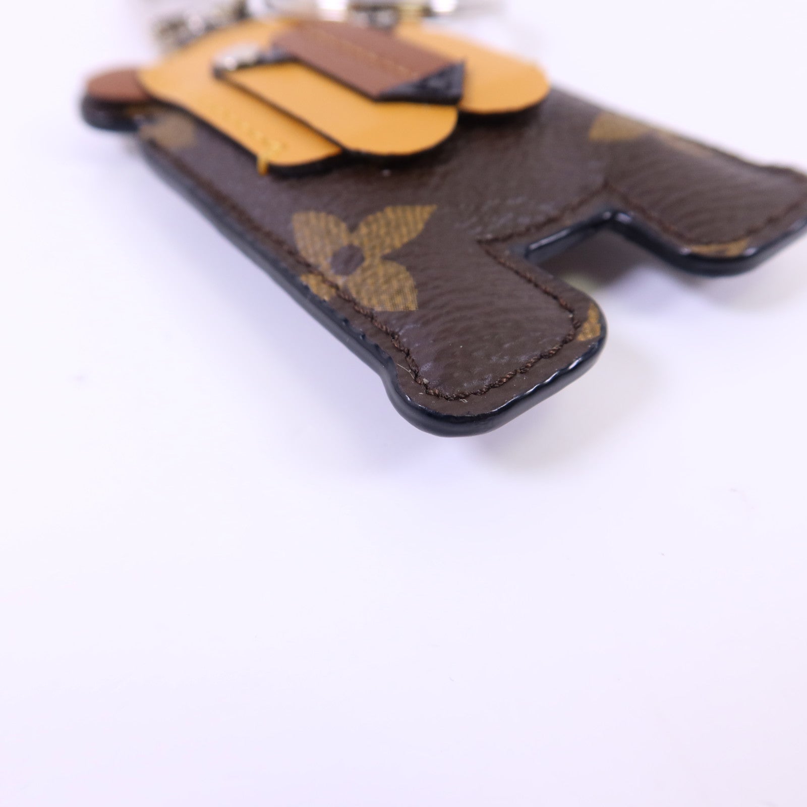 LOUIS VUITTON Monogram Porte Cle Animal Tiger掛飾
