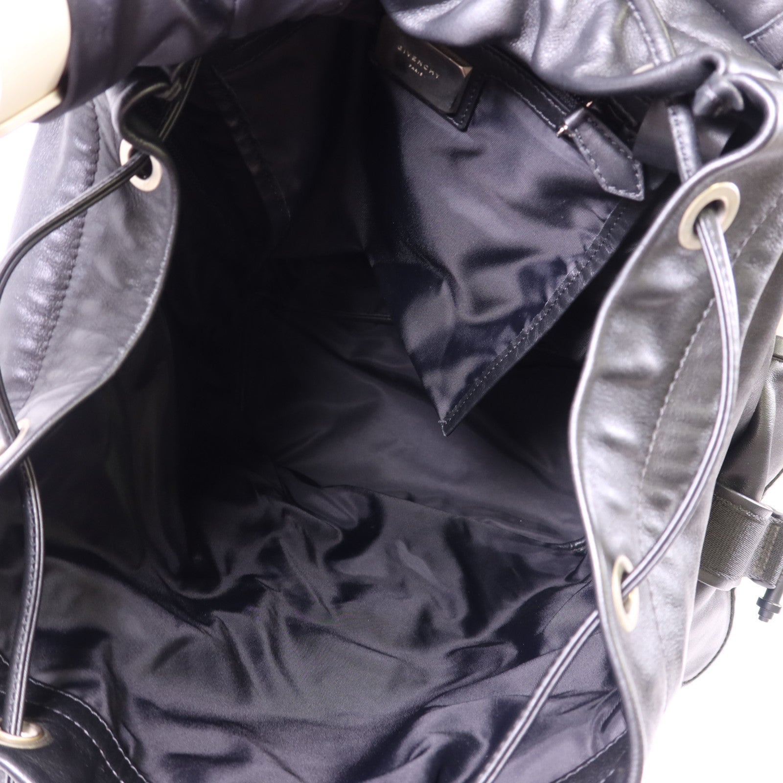 GIVENCHY 牛皮皮革Obsedia Backpack銀扣背包