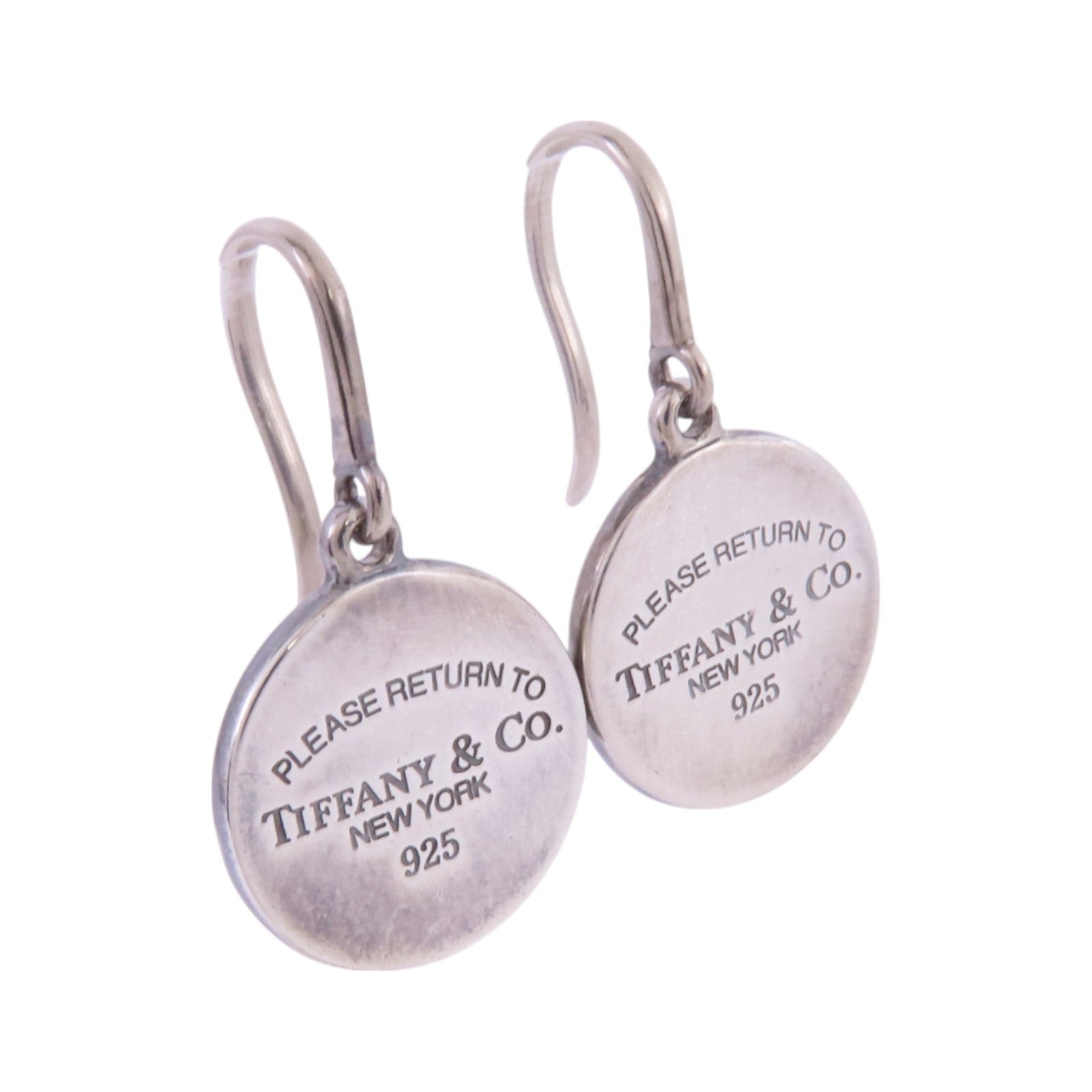TIFFANY＆CO 925純銀RTT Earrings耳環