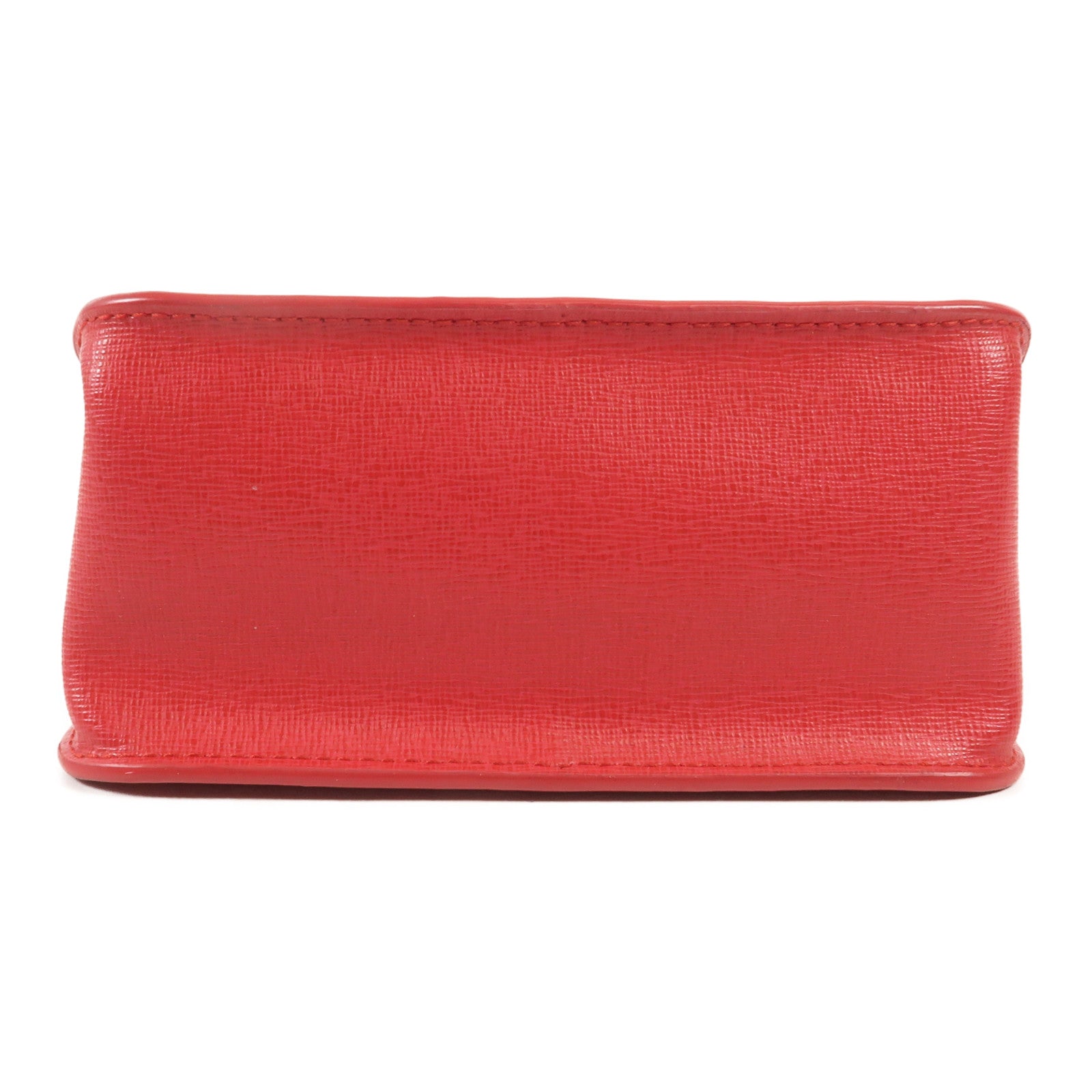 Furla 牛皮皮革Chain Shoulder金扣鏈帶肩背袋