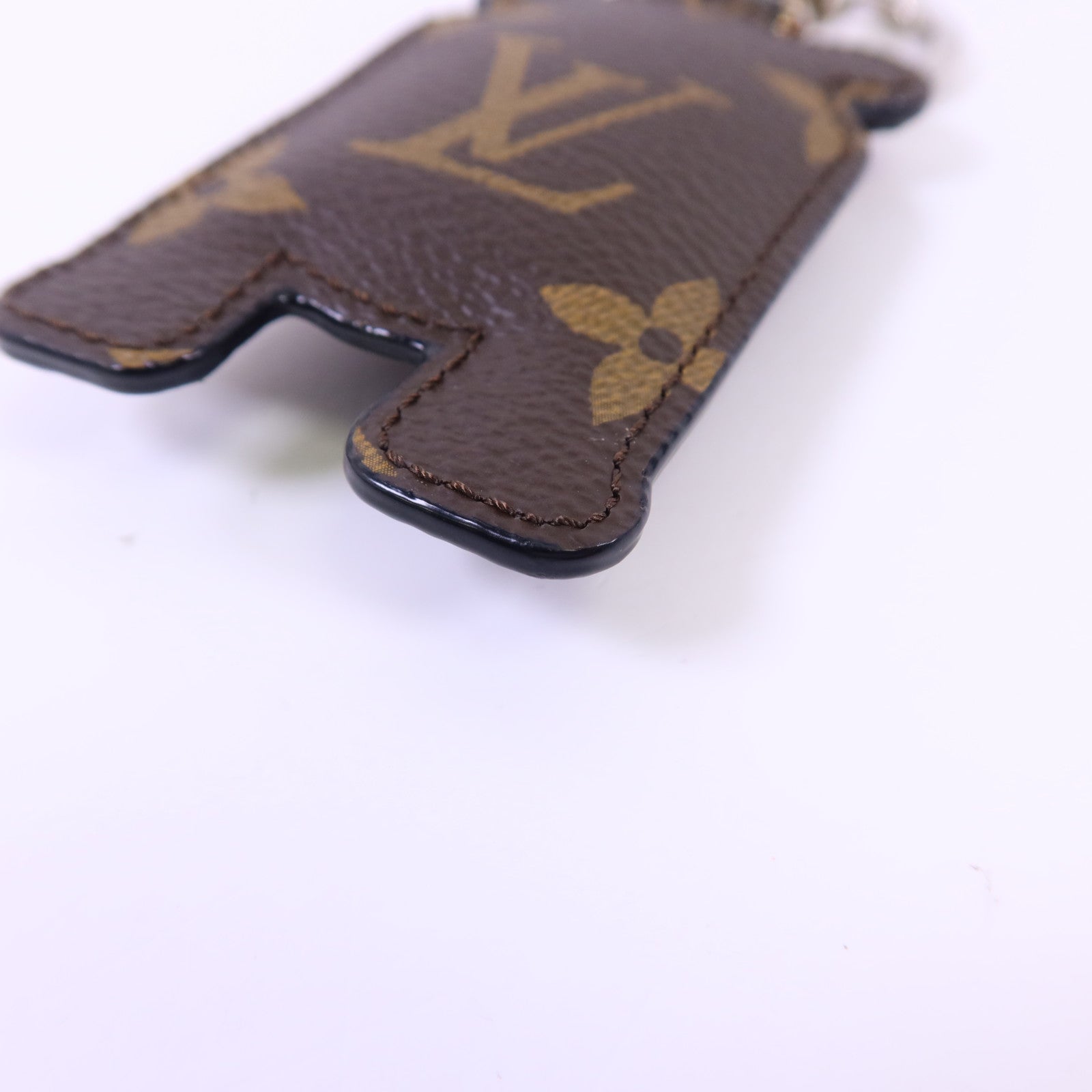 LOUIS VUITTON Monogram Porte Cle Animal Tiger掛飾