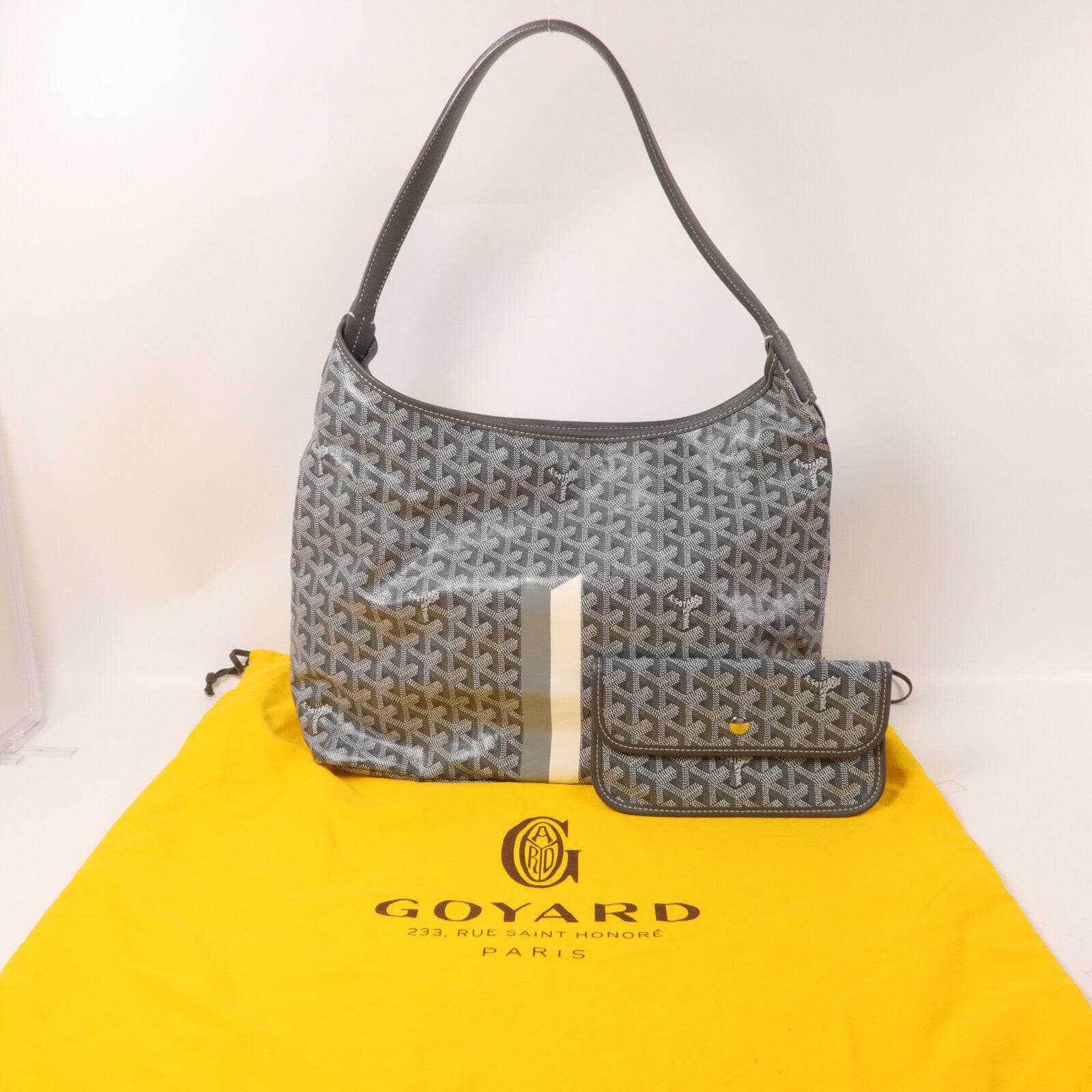 GOYARD 塗層帆布Boheme Hobo肩背袋