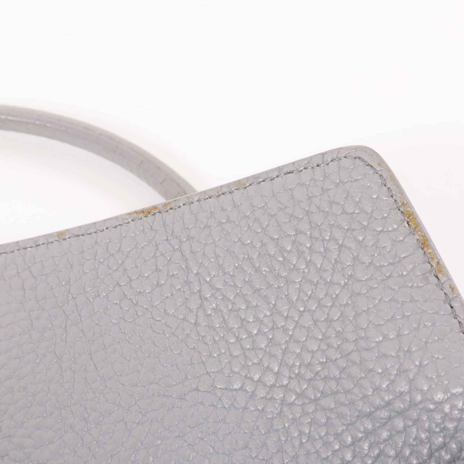BURBERRY 牛皮皮革Tote Bag金扣手挽袋