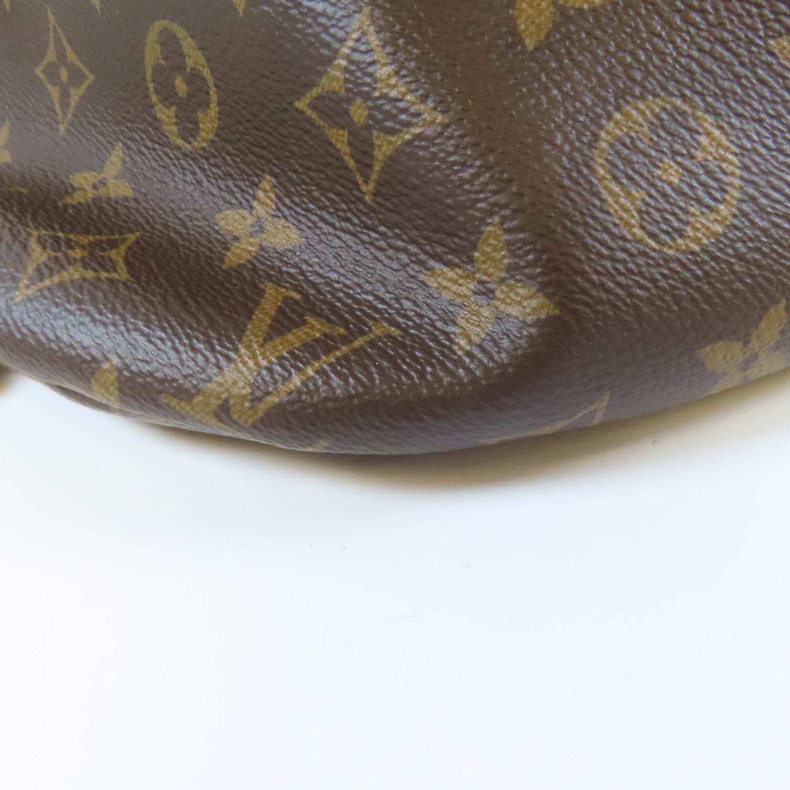 LOUIS VUITTON Monogram Bumbag金扣腰包啡色