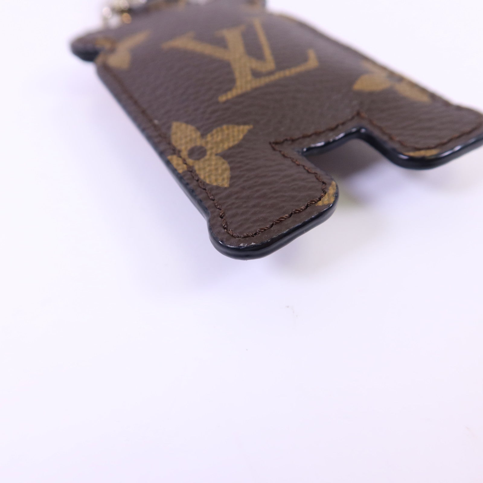 LOUIS VUITTON Monogram Porte Cle Animal Tiger掛飾