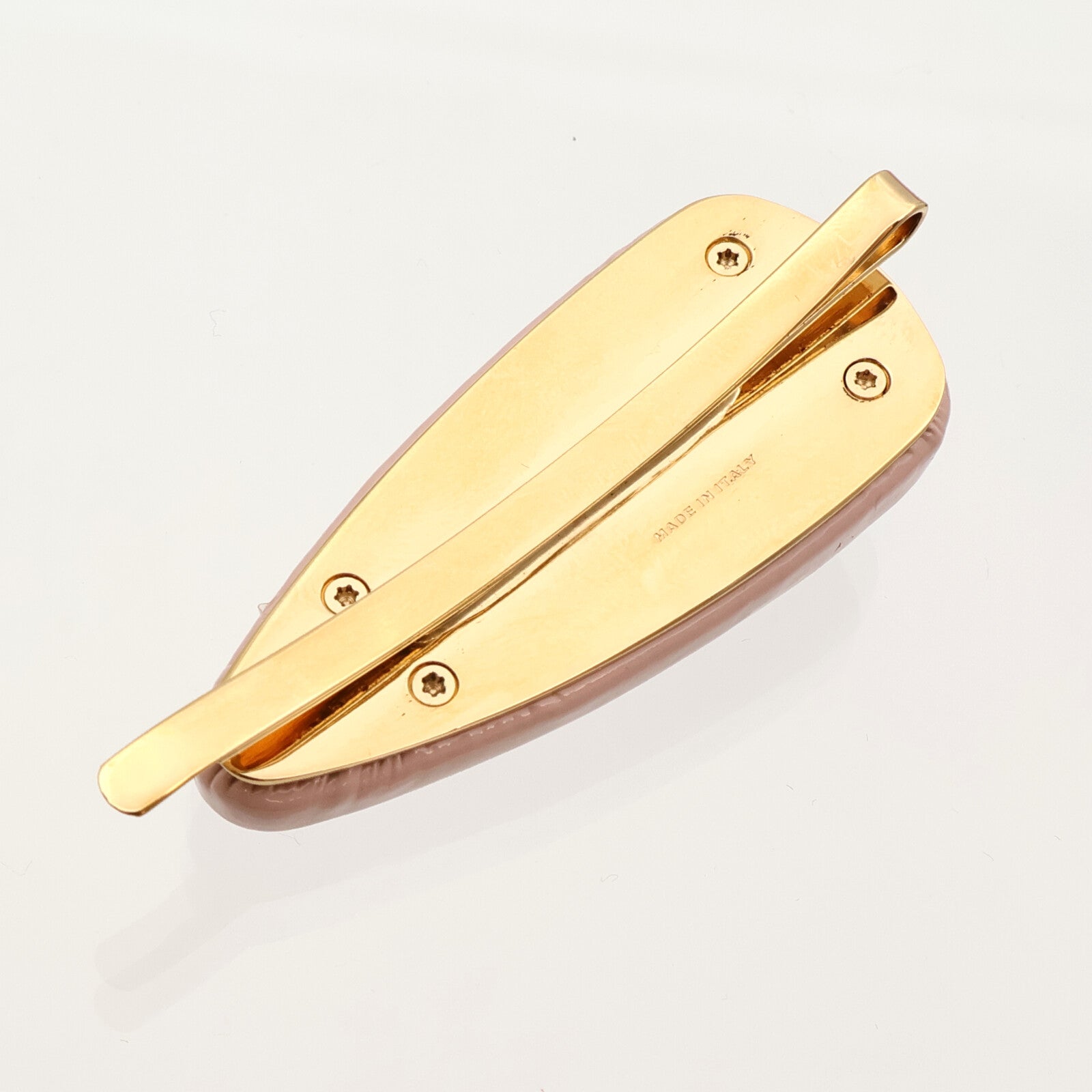 Miu Miu PVC/金屬Hair Clip髮夾