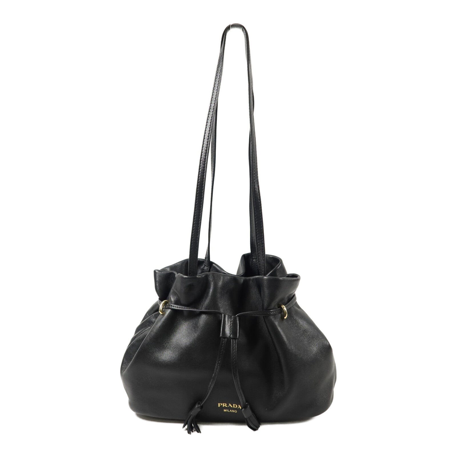 PRADA 羊皮皮革Shoulder Bag肩背袋