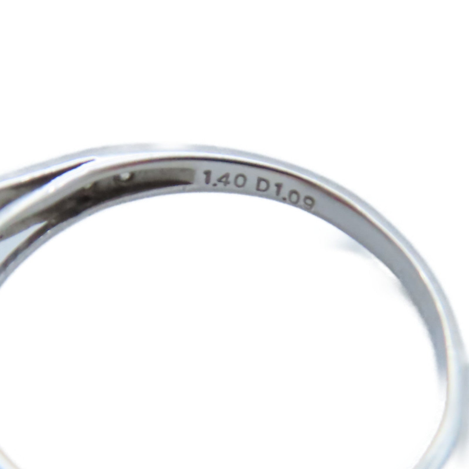 JEWELRY Ring 1.4ct Ruby  1.09ct Diamond PT900 Platinum US#7.75