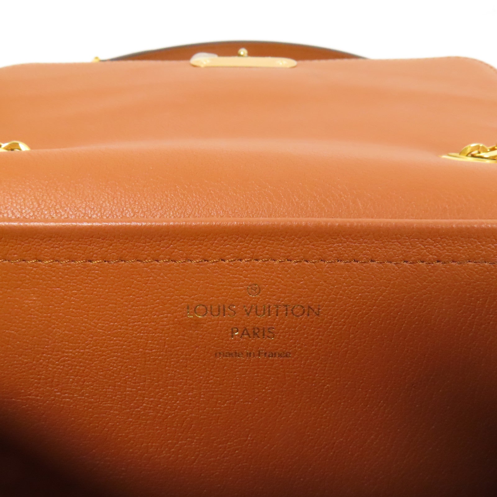 LOUIS VUITTON 【激減優惠】Monogram Marceau金扣鏈帶肩背袋棕色