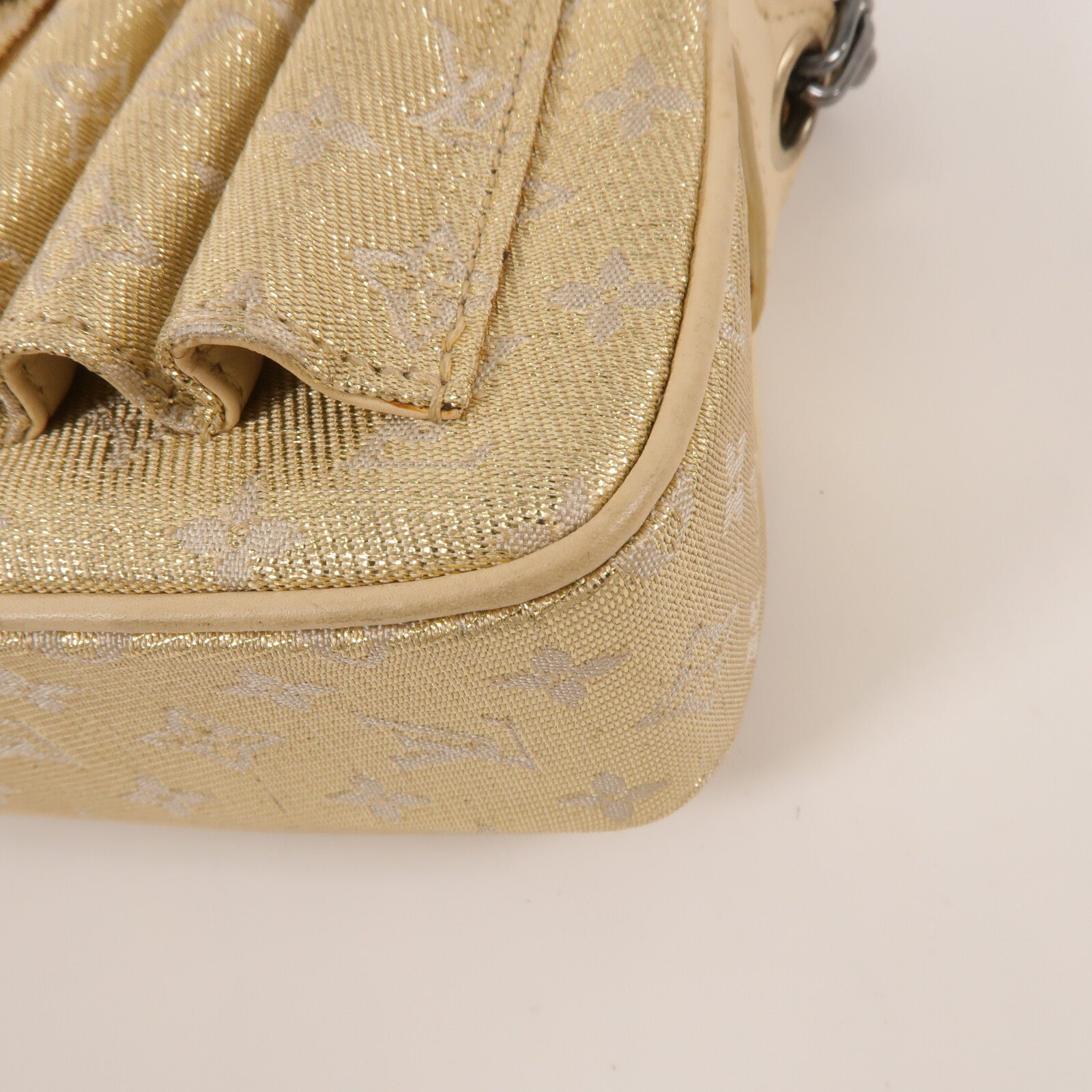 LOUIS VUITTON Monogram Shine McKenna鏈帶肩背袋